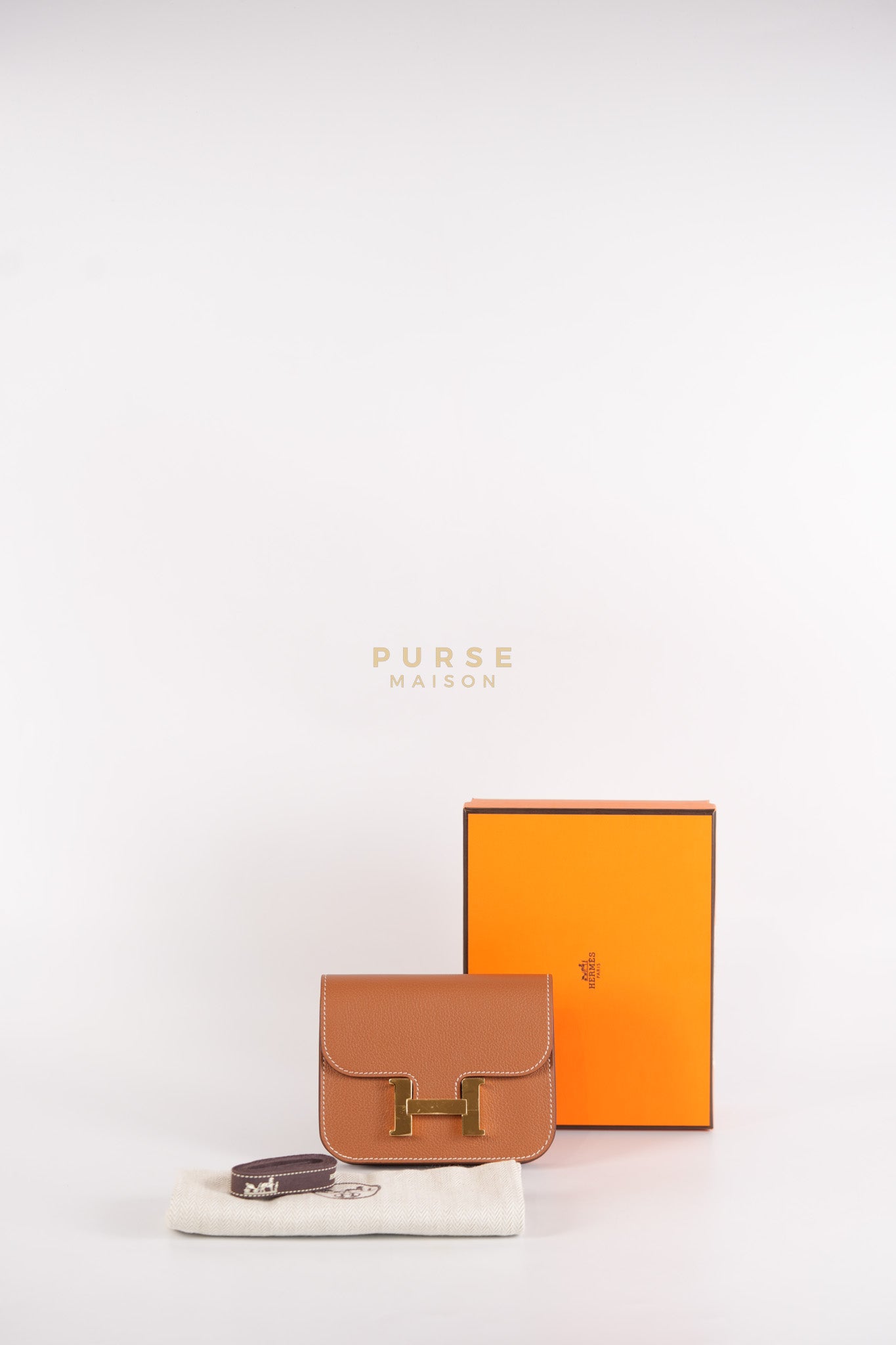Constance Slim Gold on Gold Hardware Stamp W (2024) | Purse Maison Luxury Bags Shop