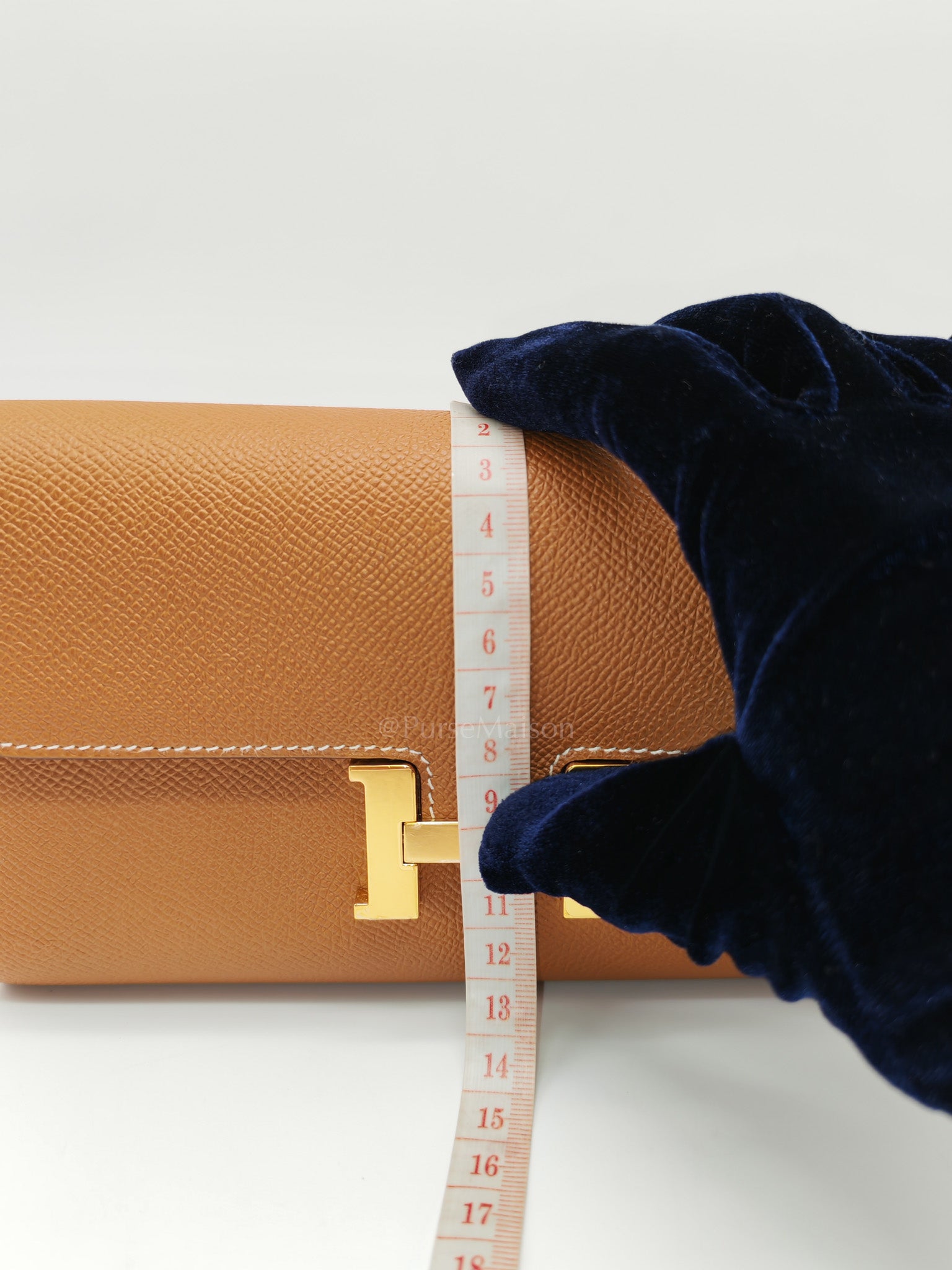 Constance To Go Epsom Leather in Gold Hardware Stamp U(2022) | Purse Maison Luxury Bags Shop