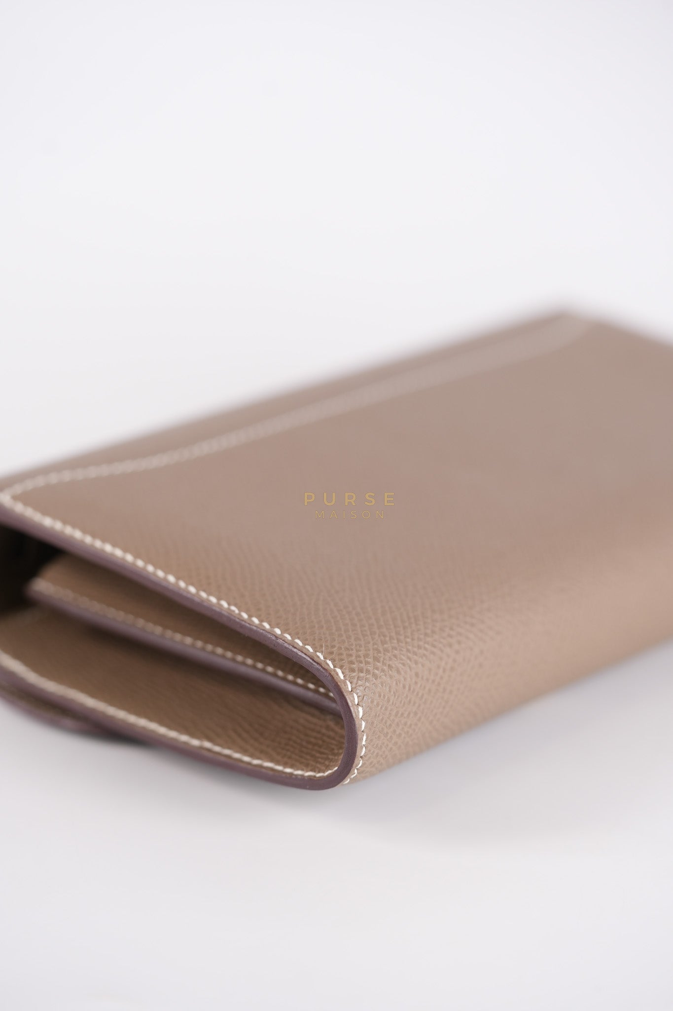 Constance To Go Etoupe Epsom Leather Gold Hardware Stamp B(2023) | Purse Maison Luxury Bags Shop