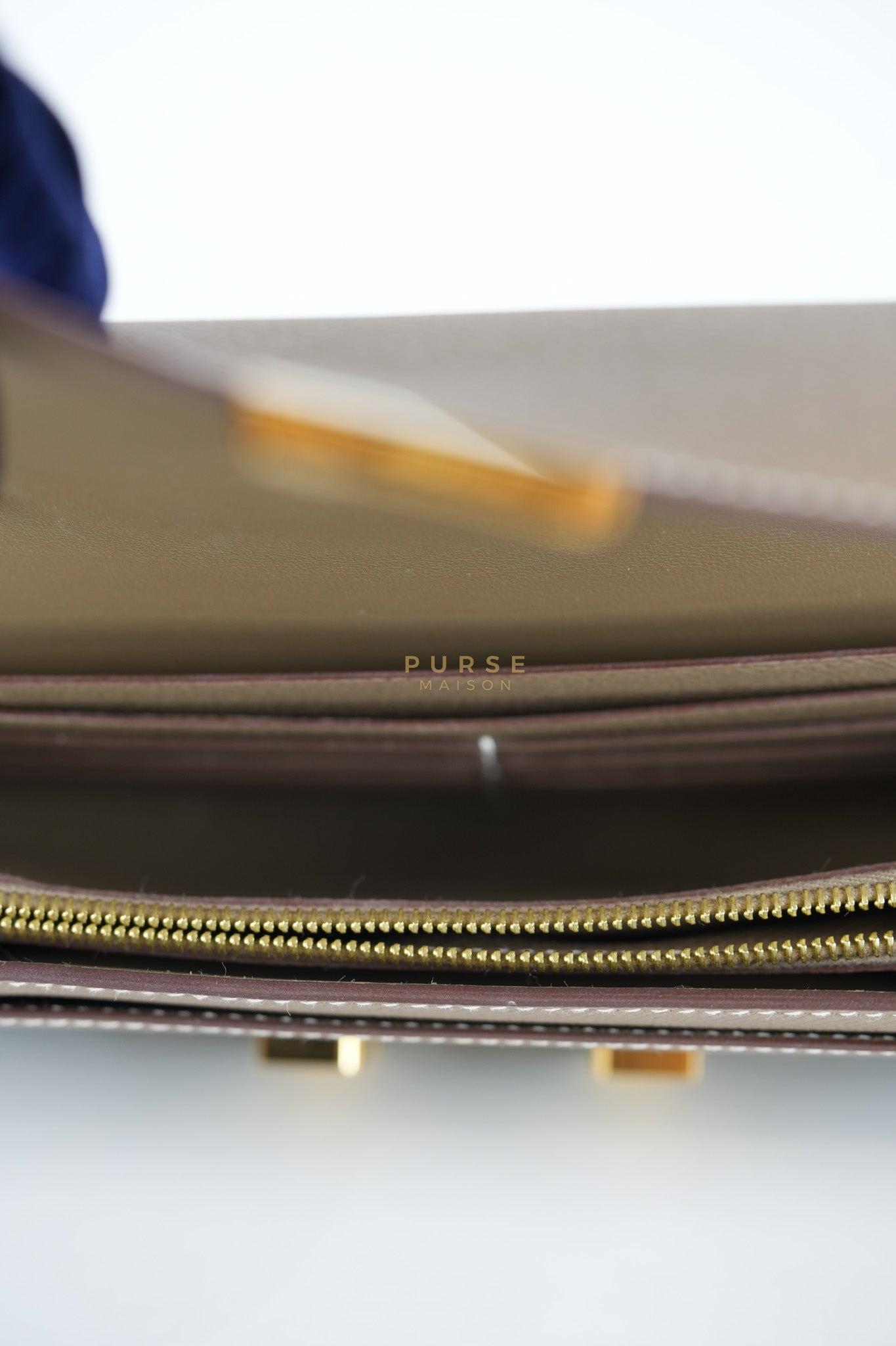 Constance To Go Etoupe Epsom Leather Gold Hardware Stamp B(2023) | Purse Maison Luxury Bags Shop