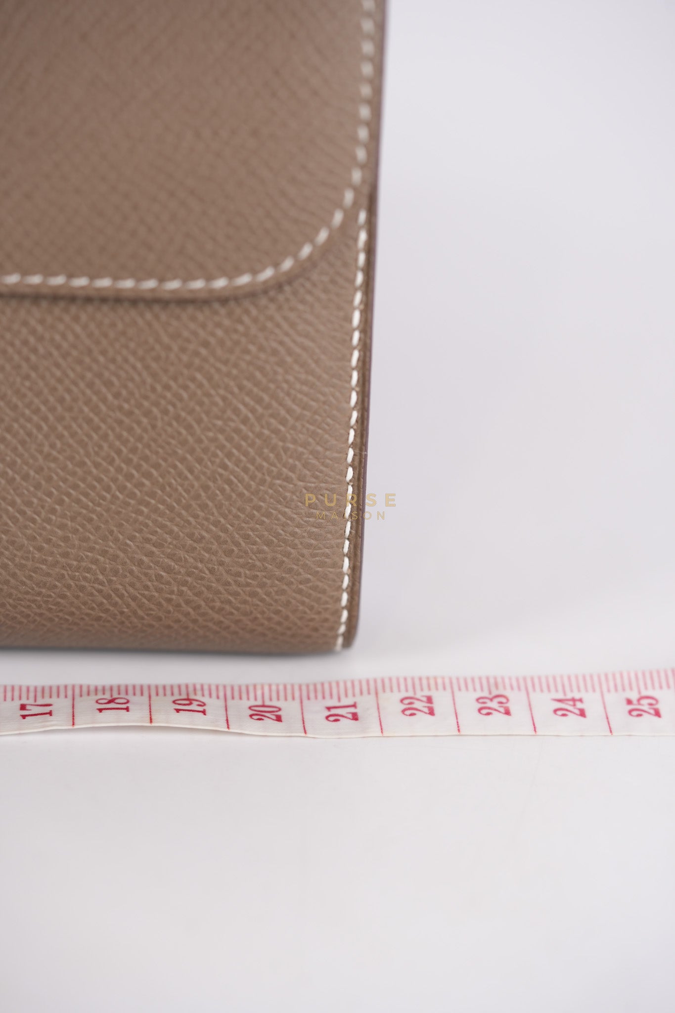 Constance To Go Etoupe Epsom Leather Gold Hardware Stamp B(2023) | Purse Maison Luxury Bags Shop