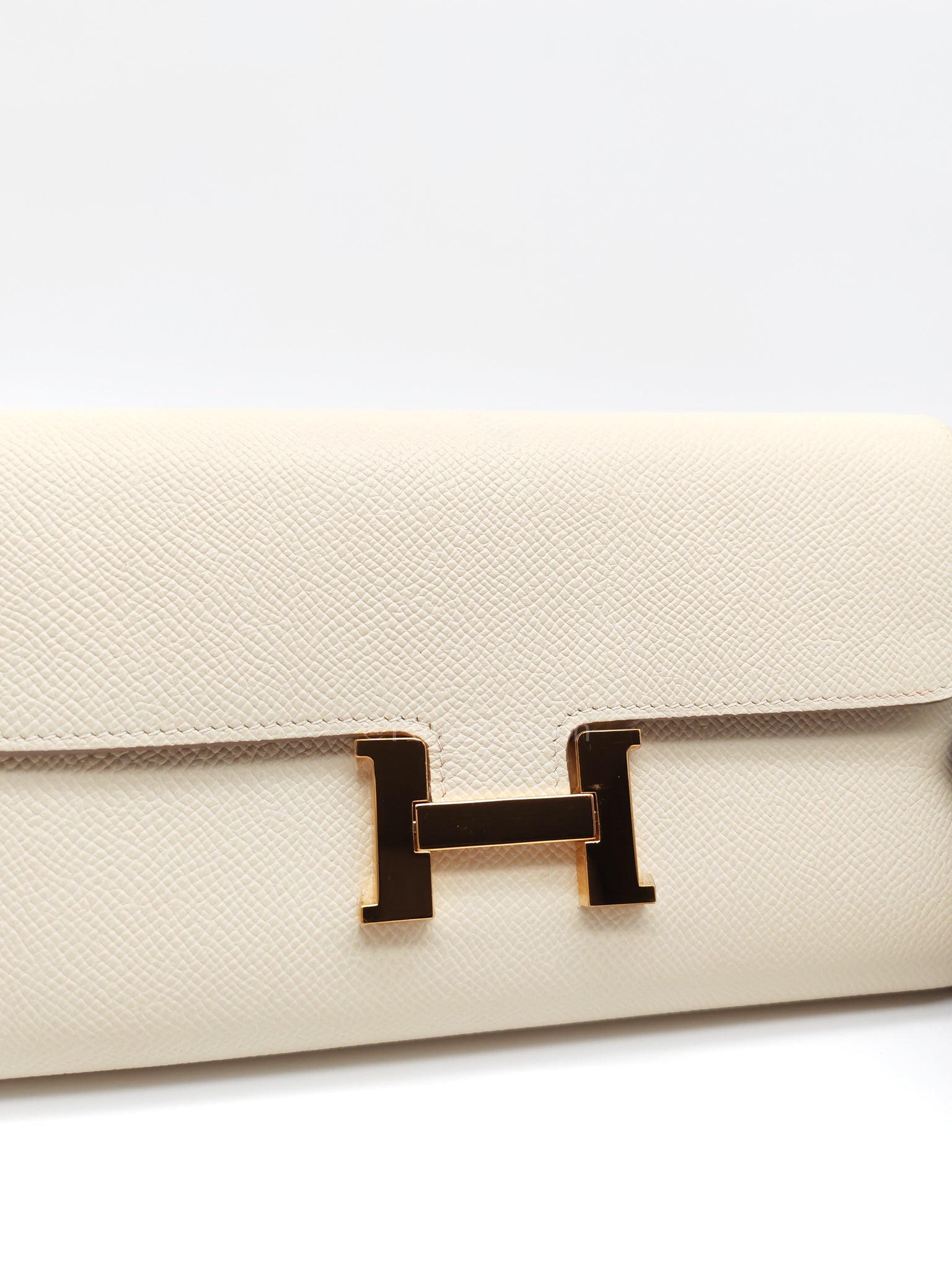 Constance To Go in Crai Epsom Leather and Gold Hardware Stamp U (2022) | Purse Maison Luxury Bags Shop