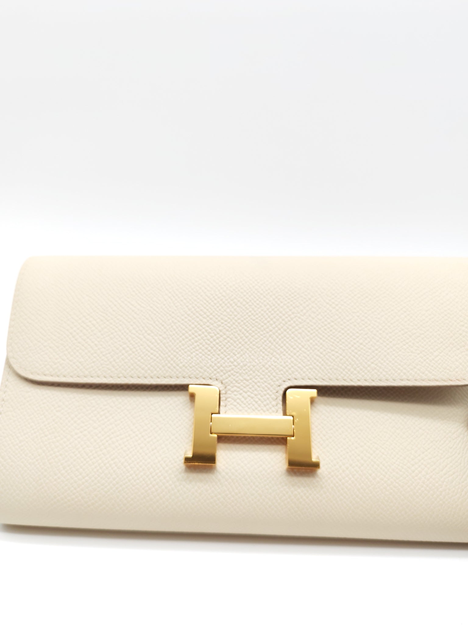 Constance To Go in Crai Epsom Leather and Gold Hardware Stamp U (2022) | Purse Maison Luxury Bags Shop