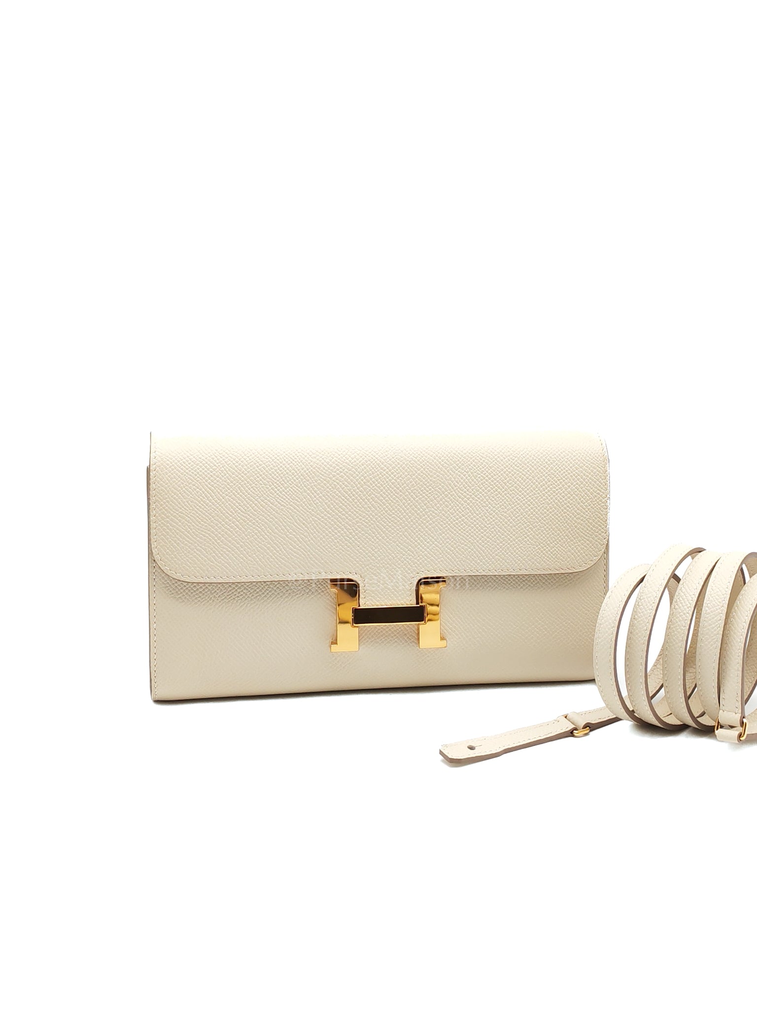 Constance To Go in Crai Epsom Leather and Gold Hardware Stamp U (2022) | Purse Maison Luxury Bags Shop