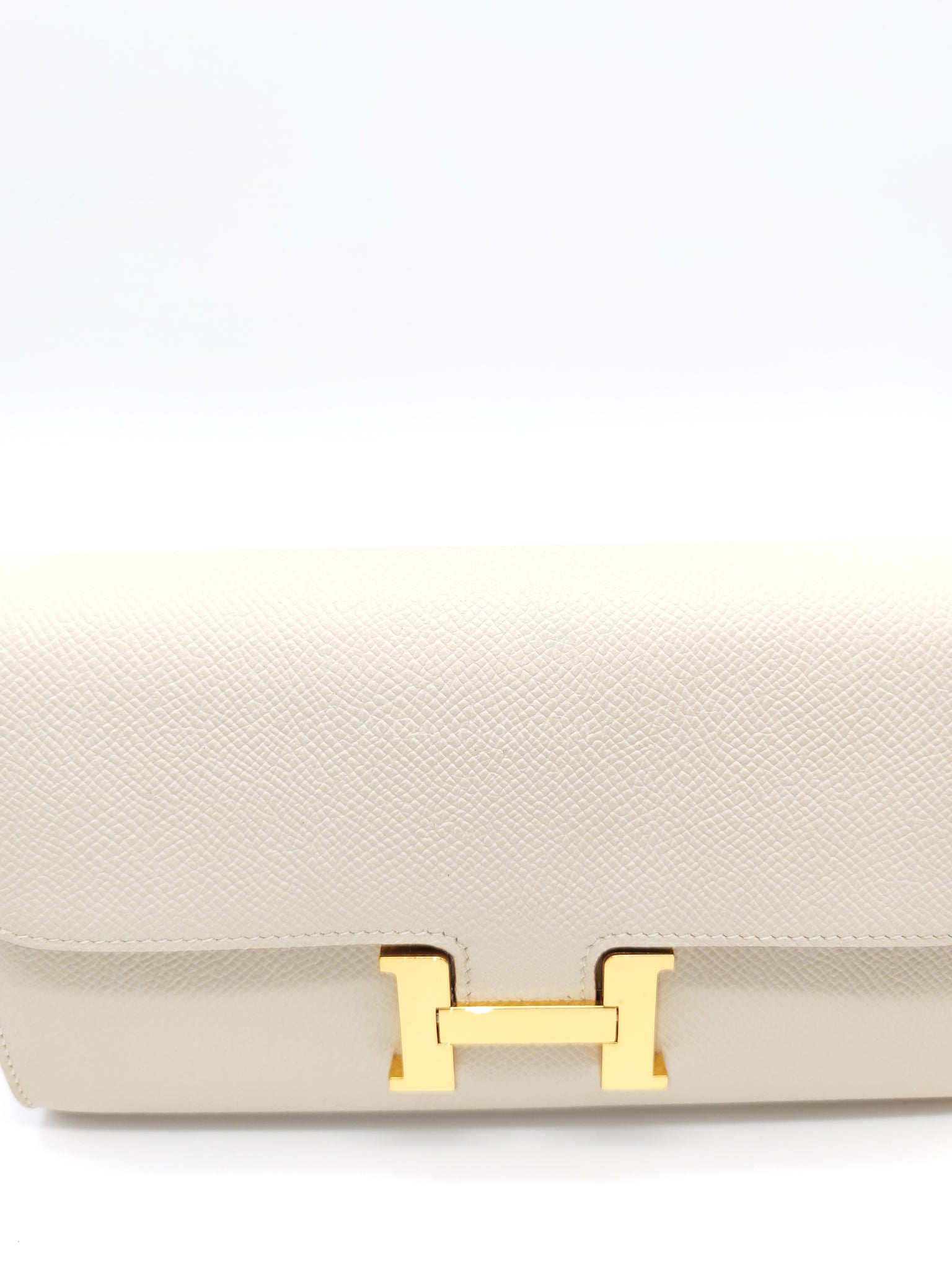 Constance To Go in Crai Epsom Leather and Gold Hardware Stamp U (2022) | Purse Maison Luxury Bags Shop
