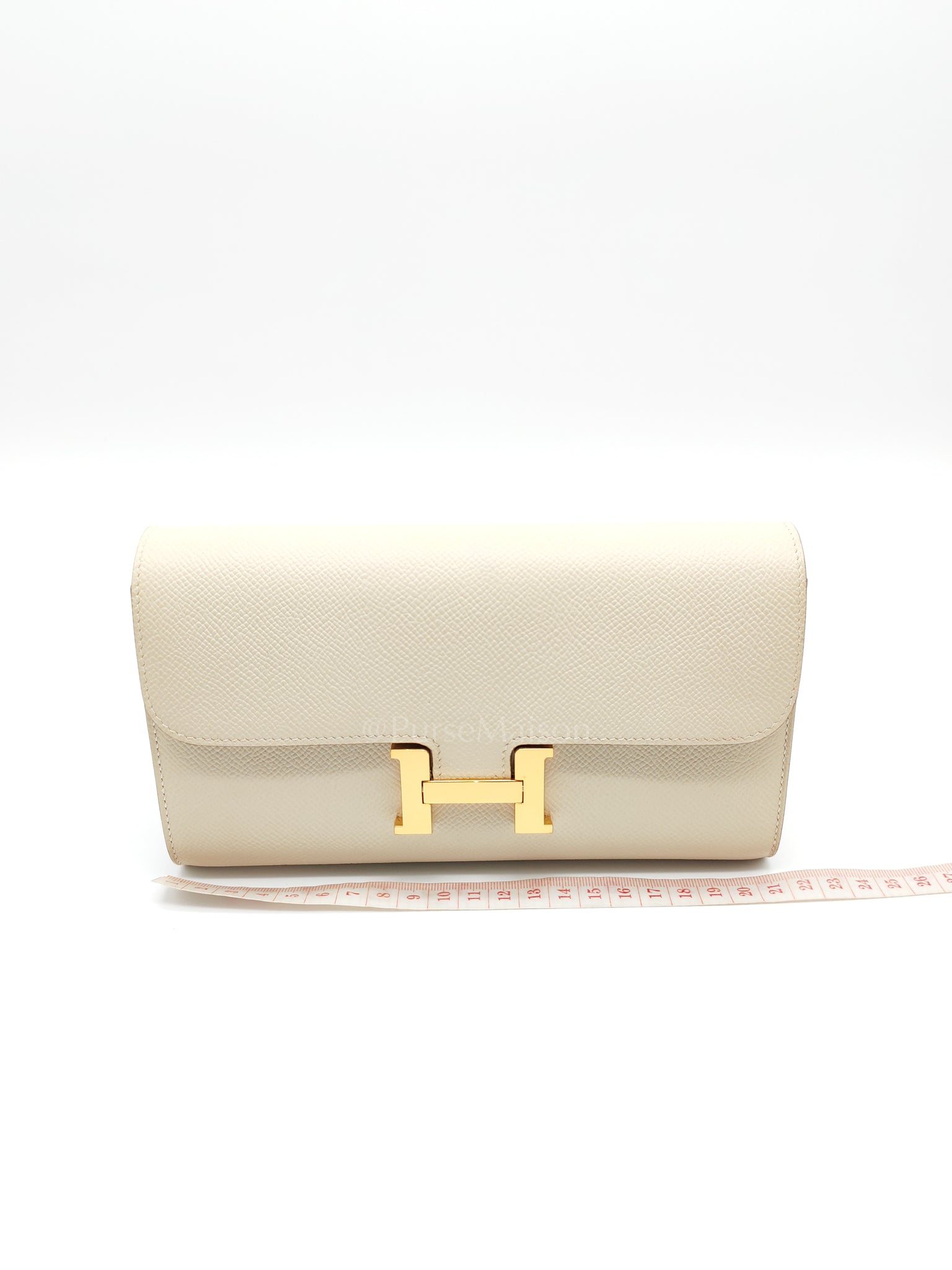 Constance To Go in Crai Epsom Leather and Gold Hardware Stamp U (2022) | Purse Maison Luxury Bags Shop