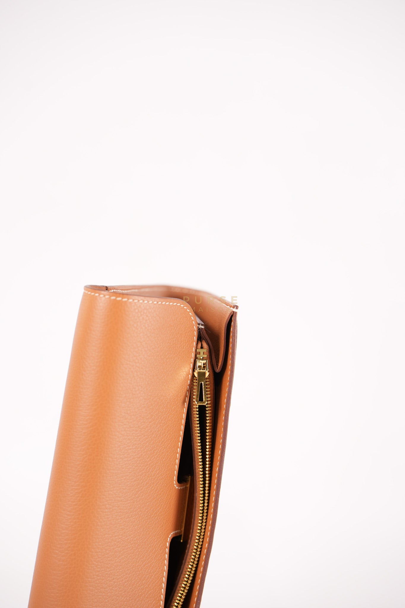 Constance To Go in Gold Evercolor Leather and Gold Hardware Stamp U (2022) | Purse Maison Luxury Bags Shop