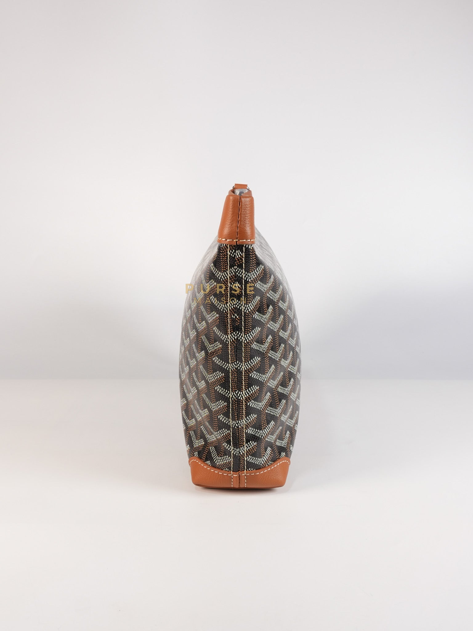 Conti Pouch in Tan Goyardine Canvas | Purse Maison Luxury Bags Shop