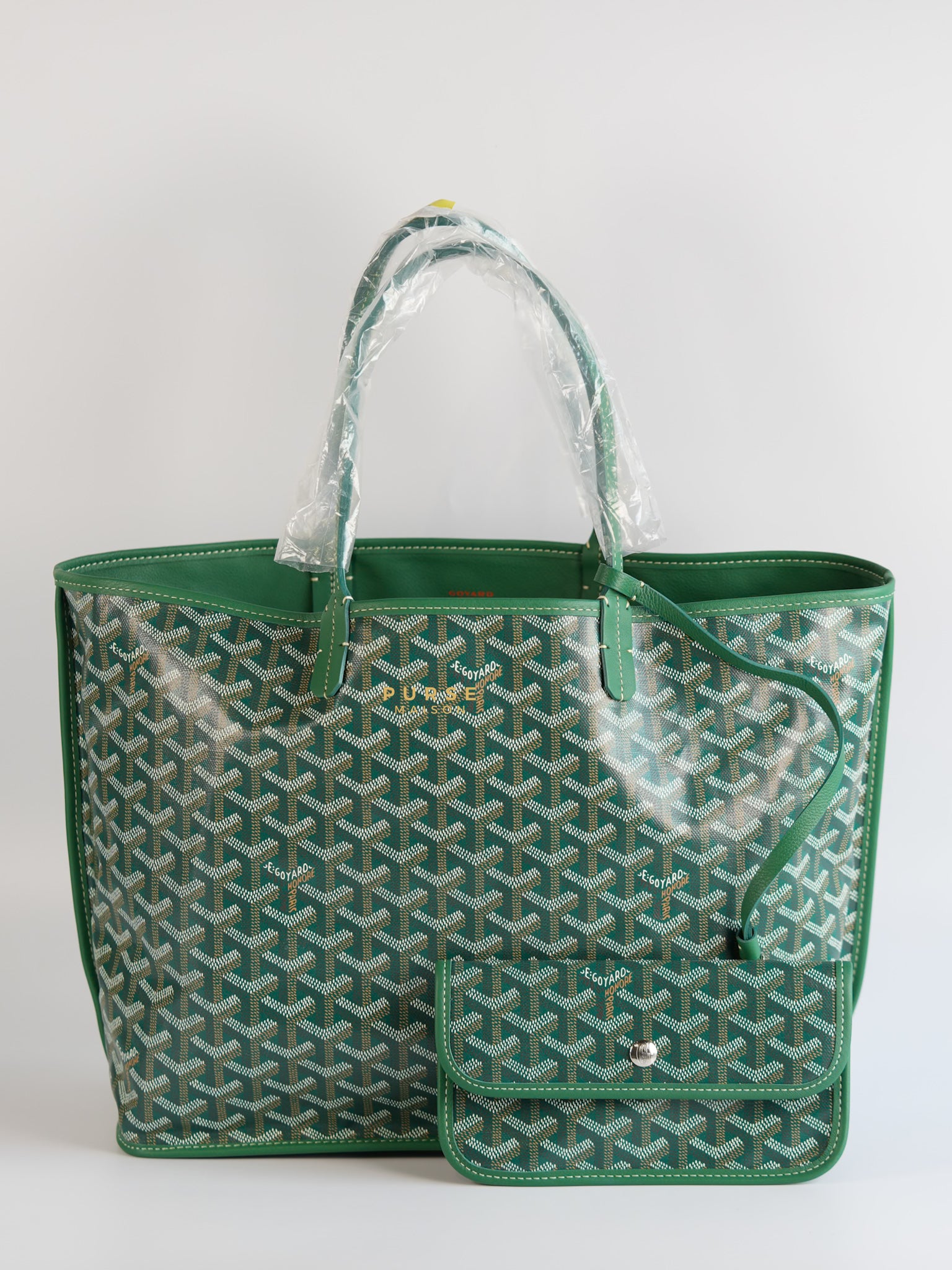 Anjou PM in Green Tote Bag | Purse Maison Luxury Bags Shop