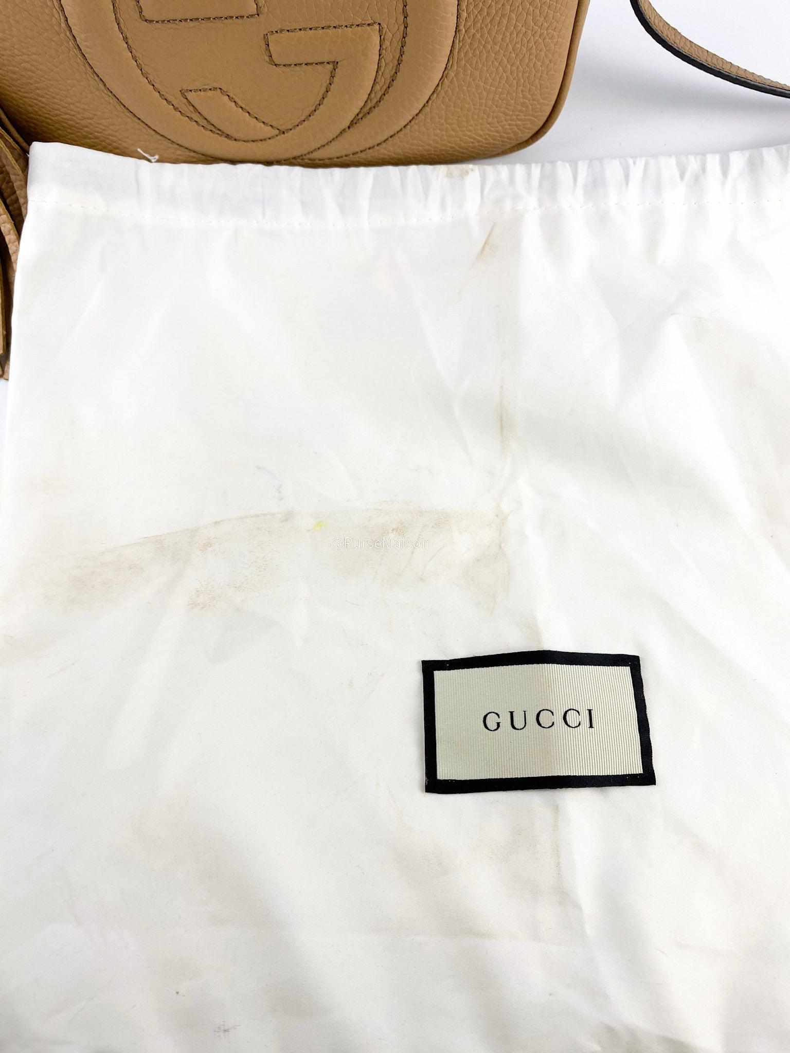Copy of Gucci Soho Dark Beige Disco Bag