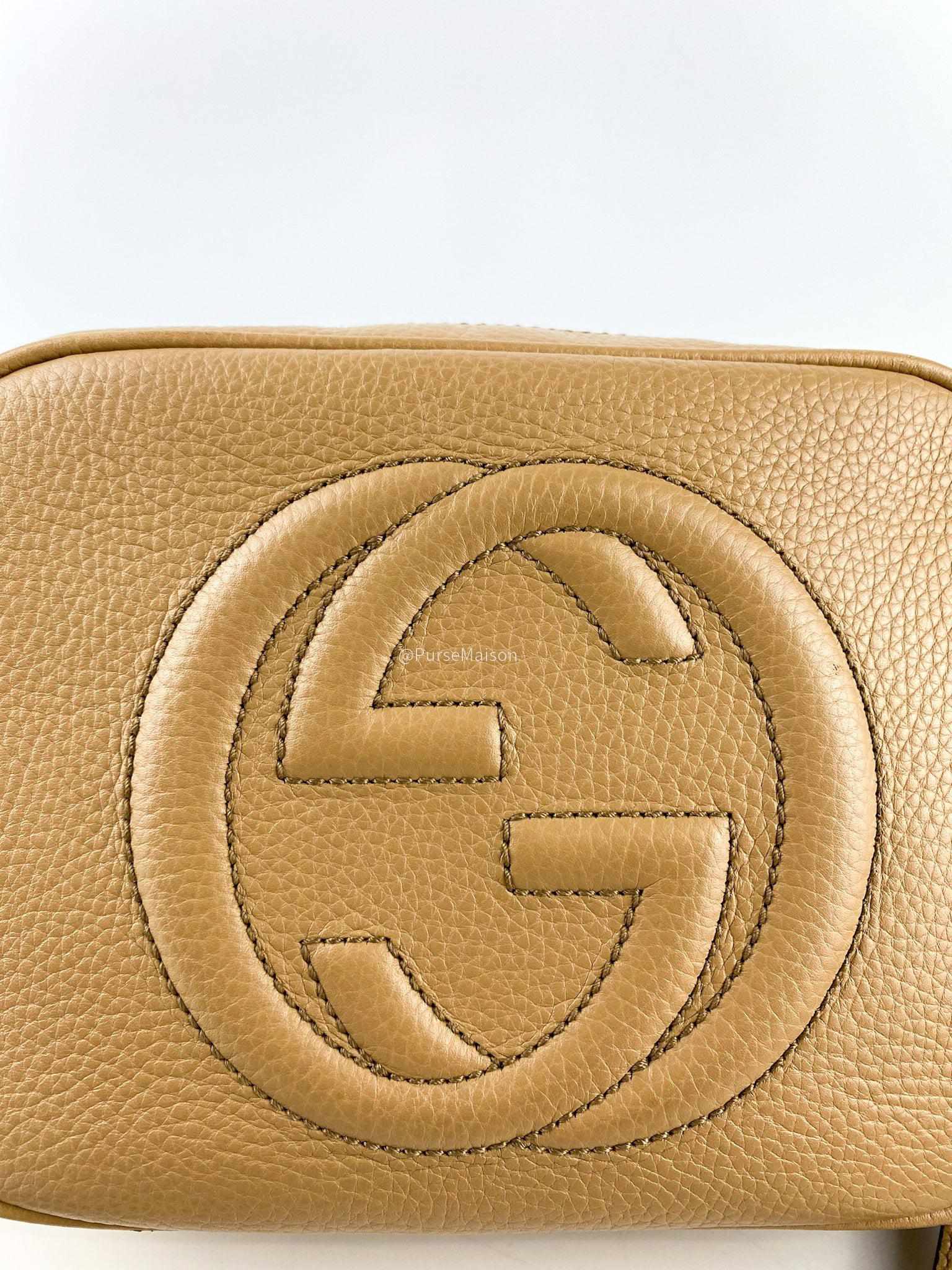 Copy of Gucci Soho Dark Beige Disco Bag