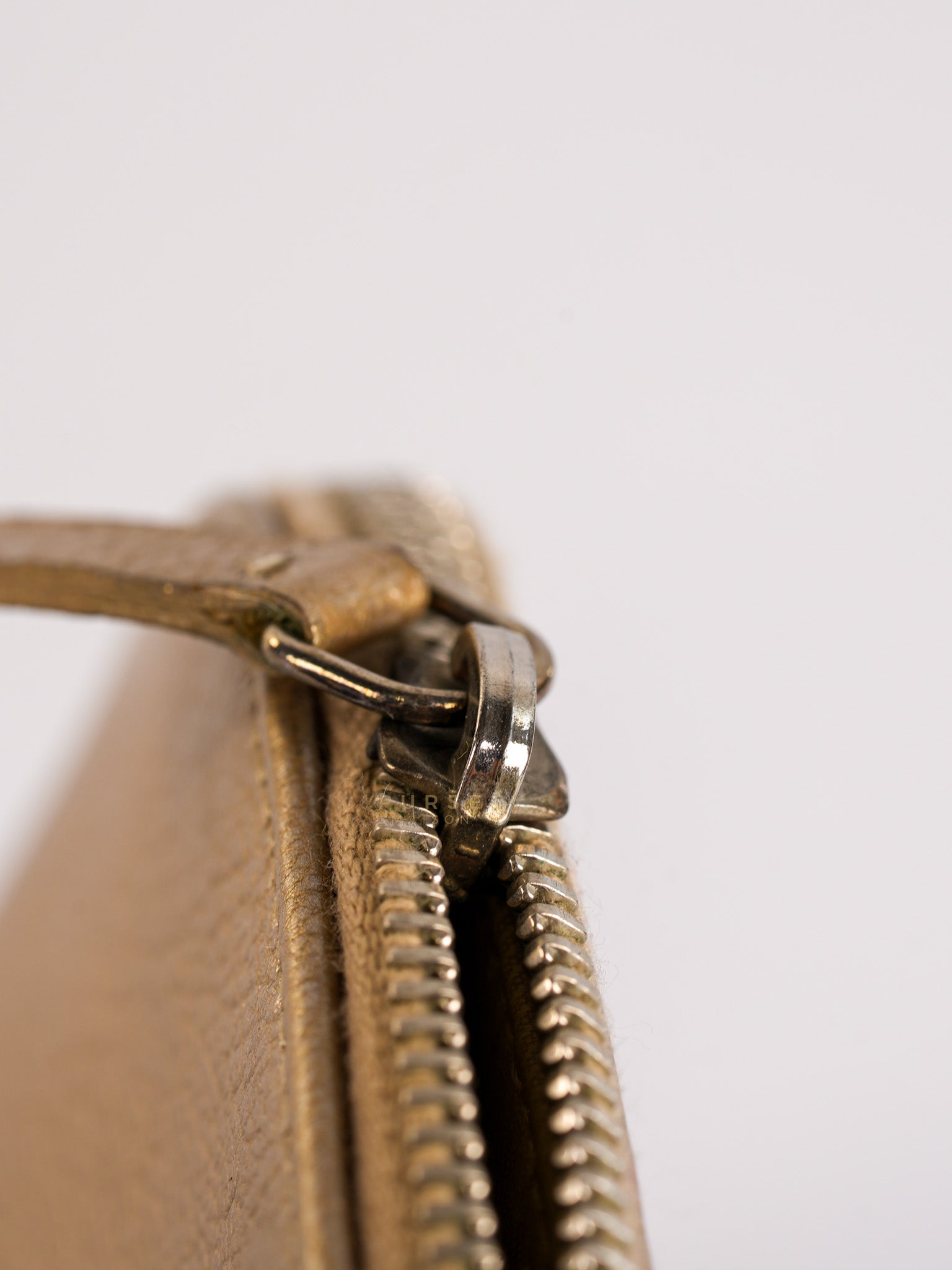 Cosmetic Case Metallic Goatskin Leather and Silver Hardware Series 11 | Purse Maison Luxury Bags Shop