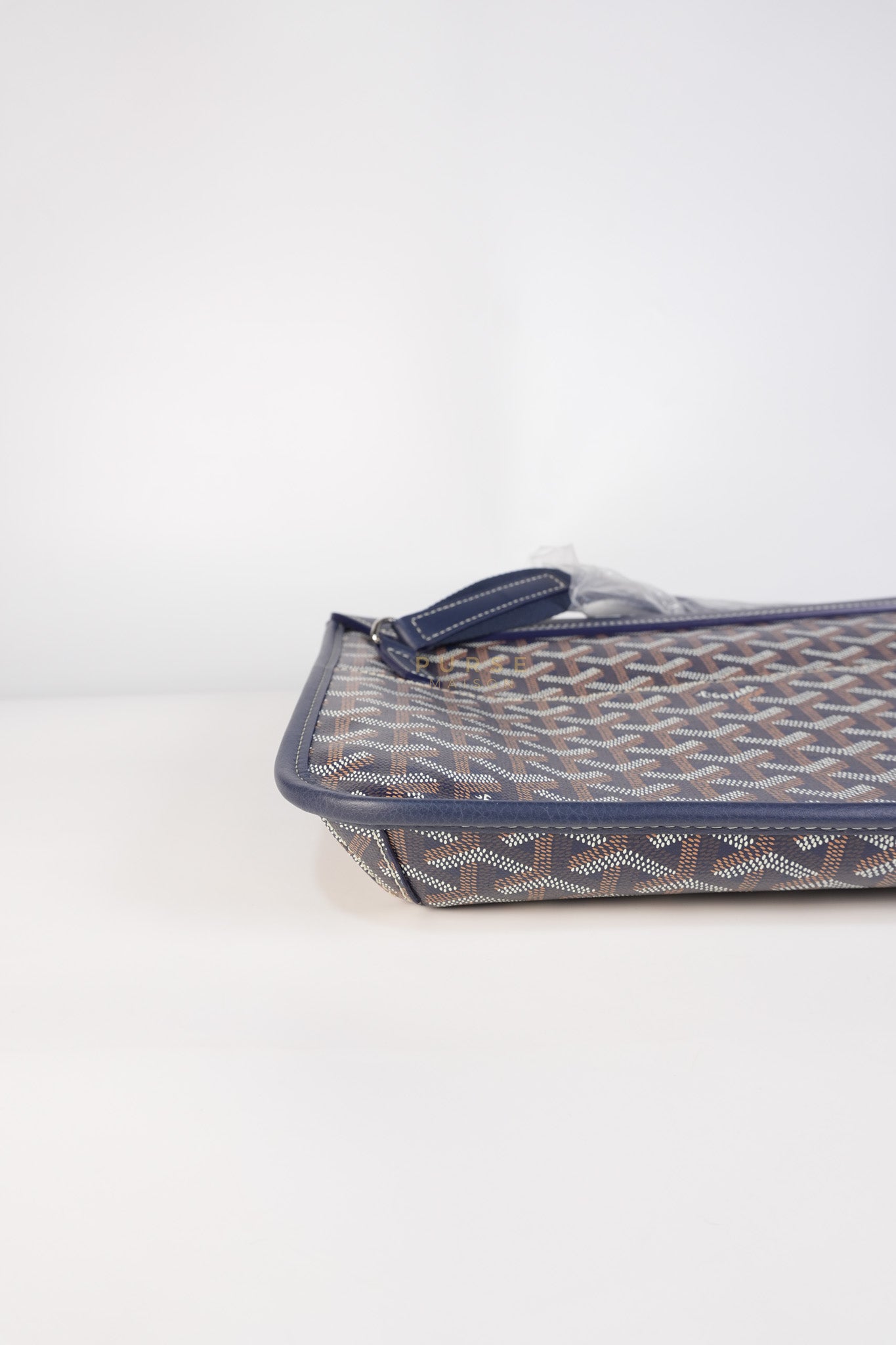 Coursier PM in Navy Blue | Purse Maison Luxury Bags Shop