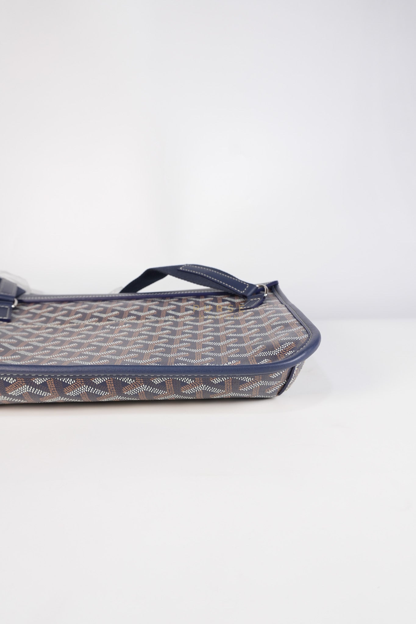 Coursier PM in Navy Blue | Purse Maison Luxury Bags Shop
