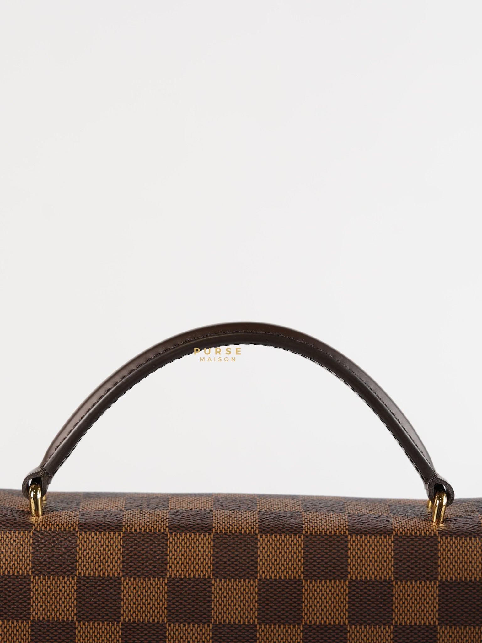 Croisette in Damier Ebene (Microchip) | Purse Maison Luxury Bags Shop