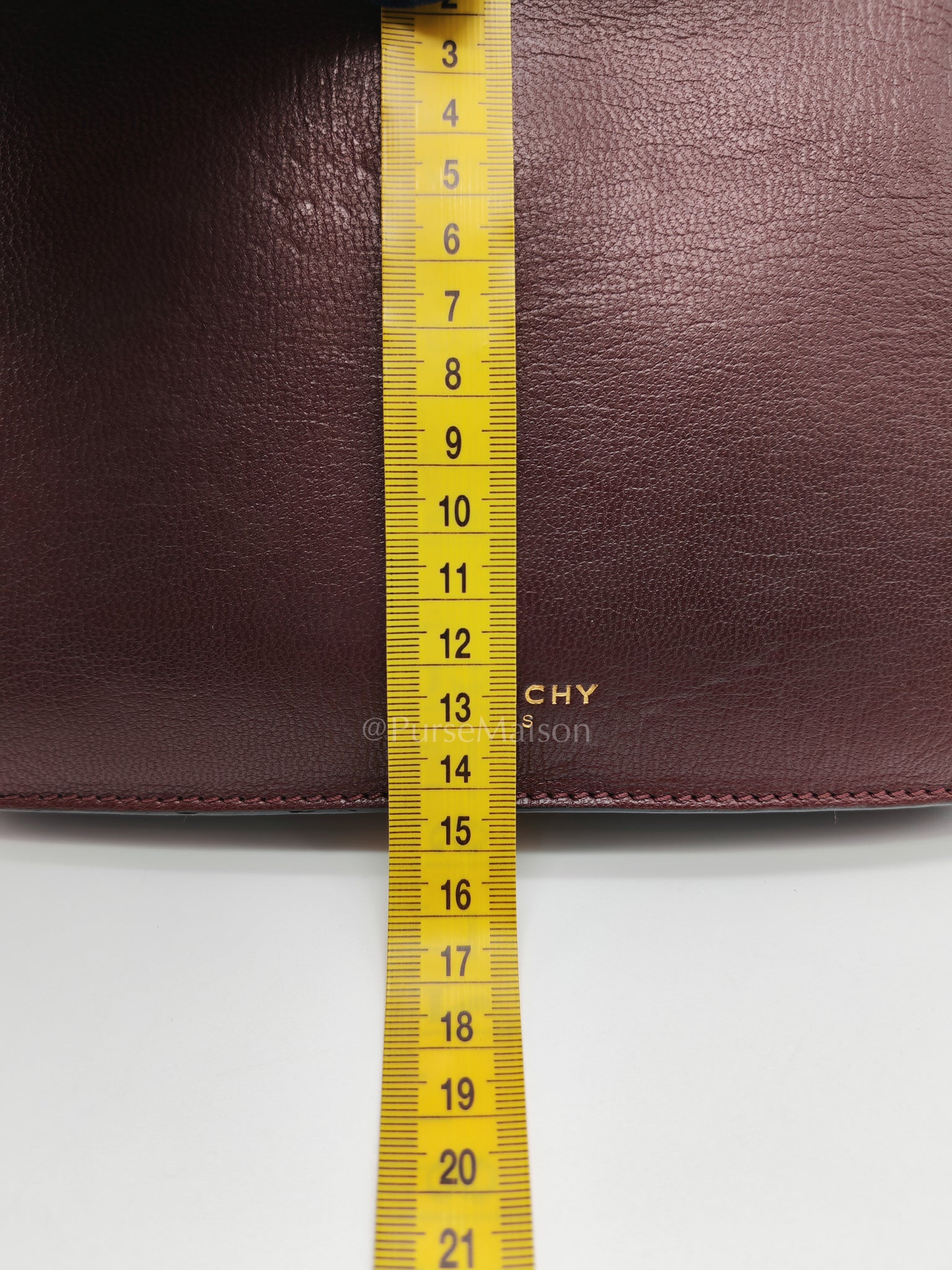Cross 3 Burgundy in Calfskin Leather Crossbody Bag | Purse Maison Luxury Bags Shop