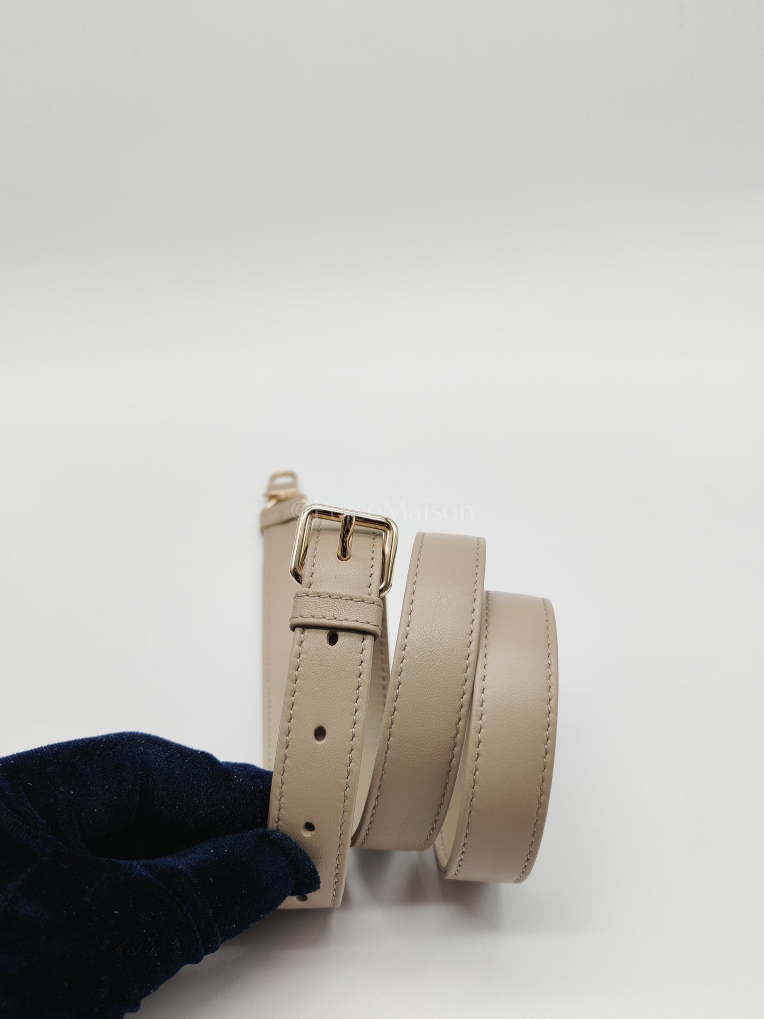 D-Joy Medium Sable Cannage lambskin Leather in Light Gold Hardware | Purse Maison Luxury Bags Shop