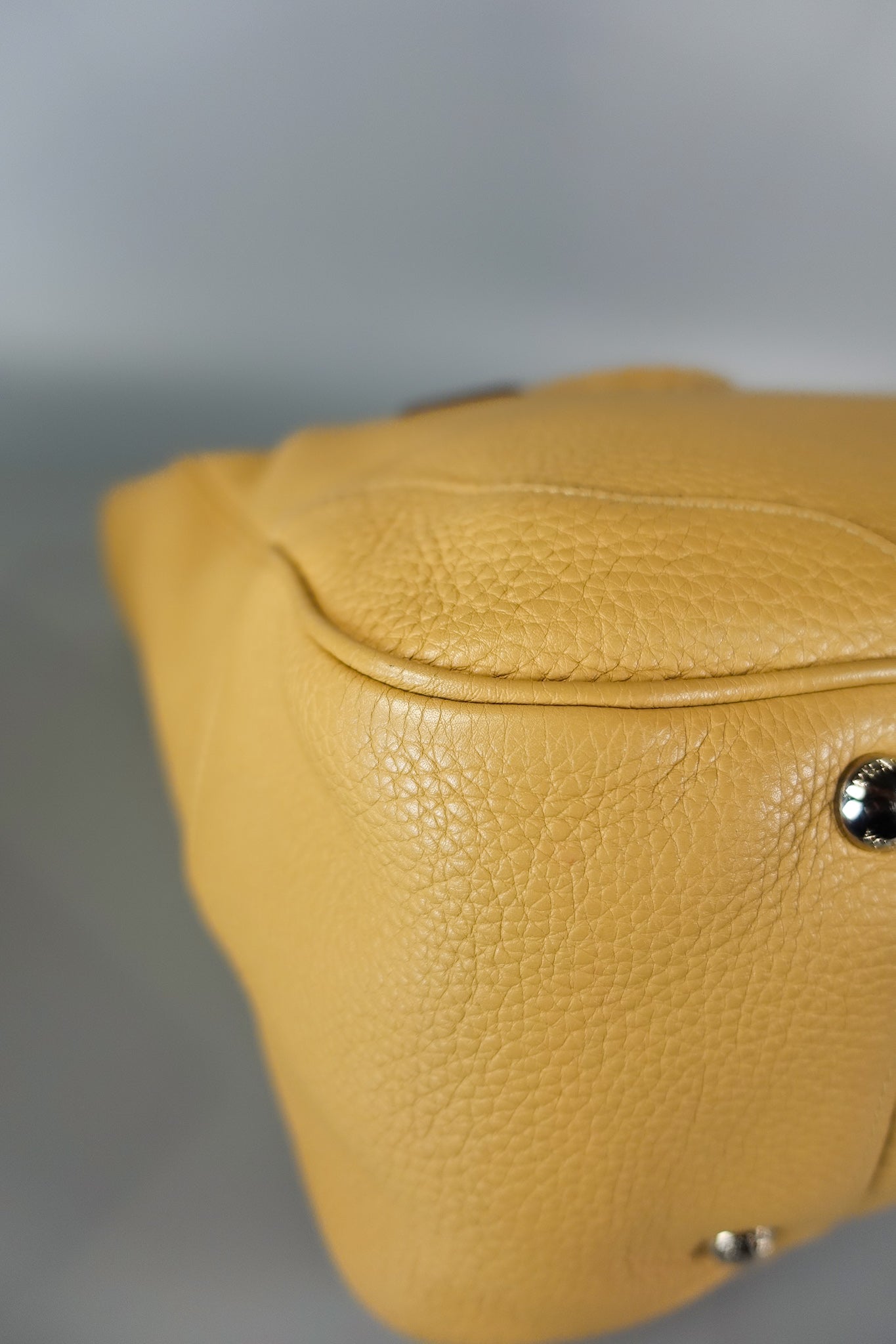 Daino Vitello Braided Handle Open Tote Bag | Purse Maison Luxury Bags Shop