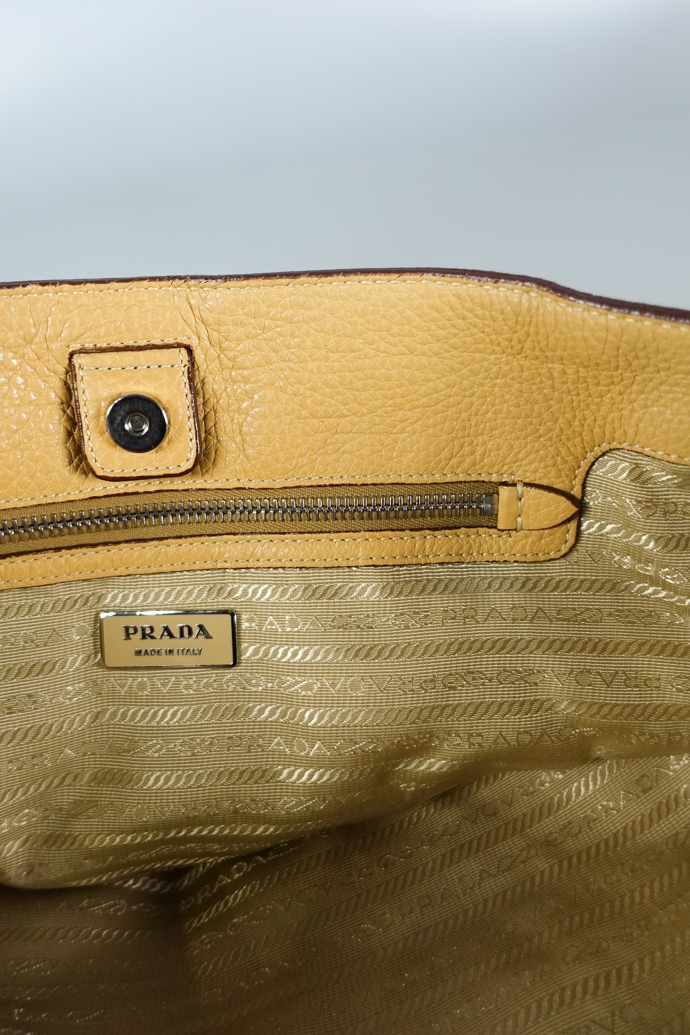 Daino Vitello Braided Handle Open Tote Bag | Purse Maison Luxury Bags Shop