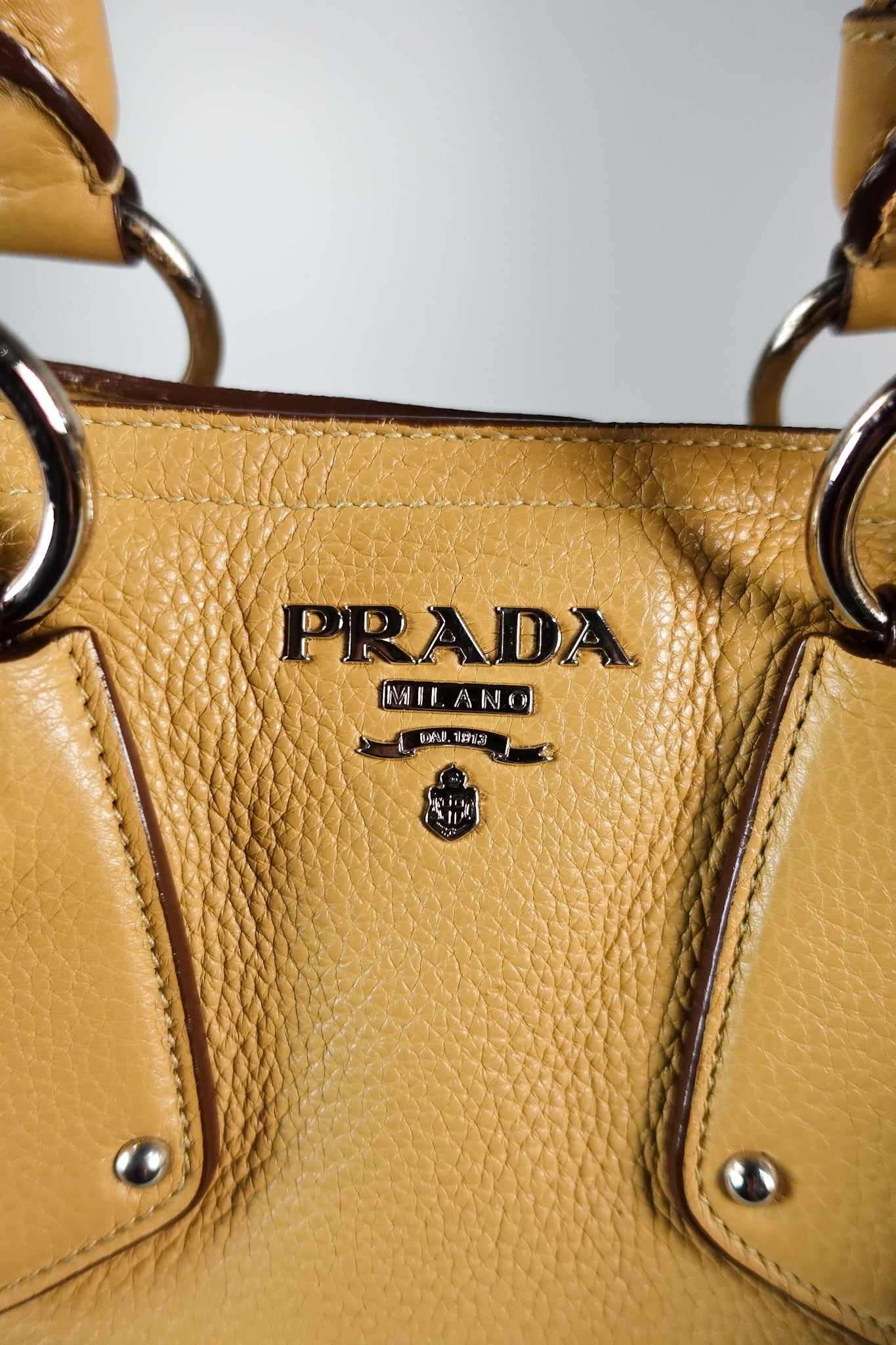 Daino Vitello Braided Handle Open Tote Bag | Purse Maison Luxury Bags Shop