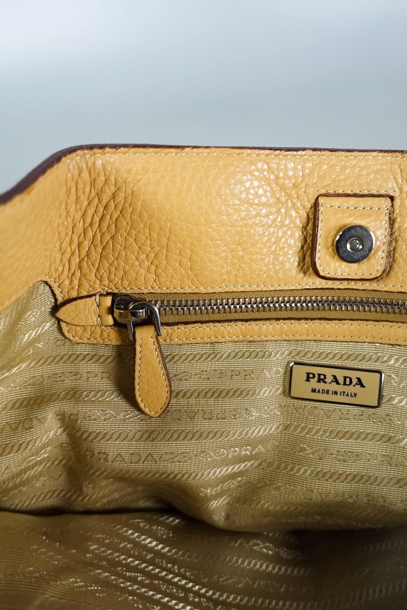 Daino Vitello Braided Handle Open Tote Bag | Purse Maison Luxury Bags Shop