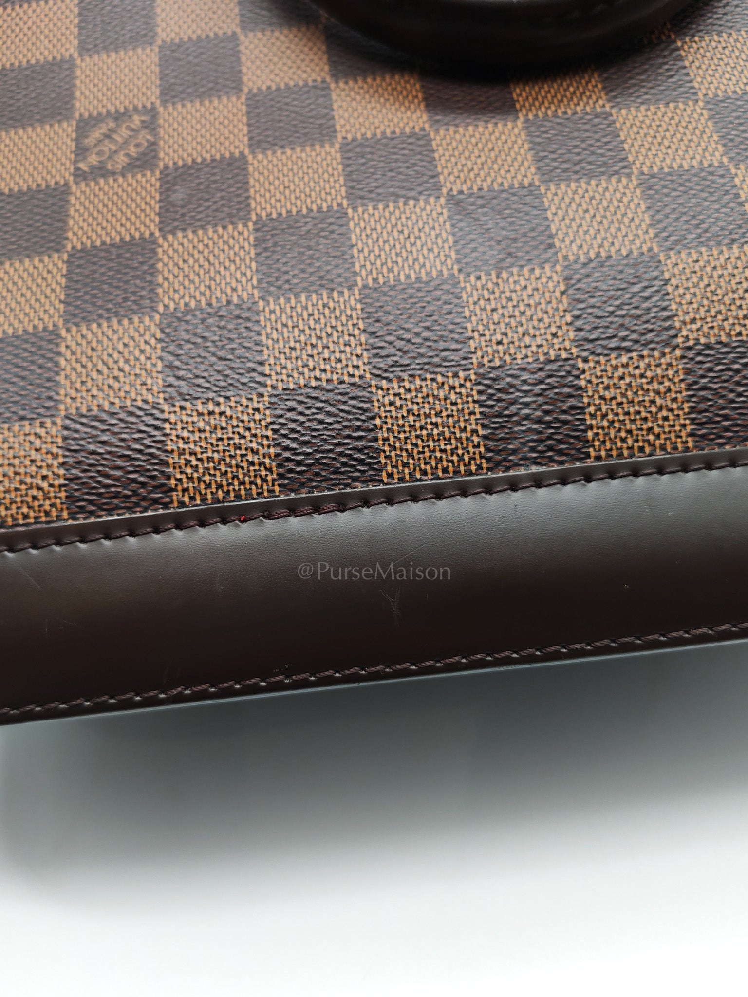 Alma PM in Damier Ebene Canvas Handbag (Date Code: AR1168)