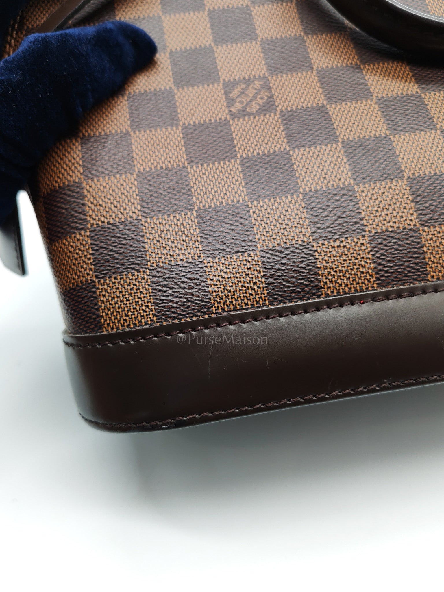 Alma PM in Damier Ebene Canvas Handbag (Date Code: AR1168)
