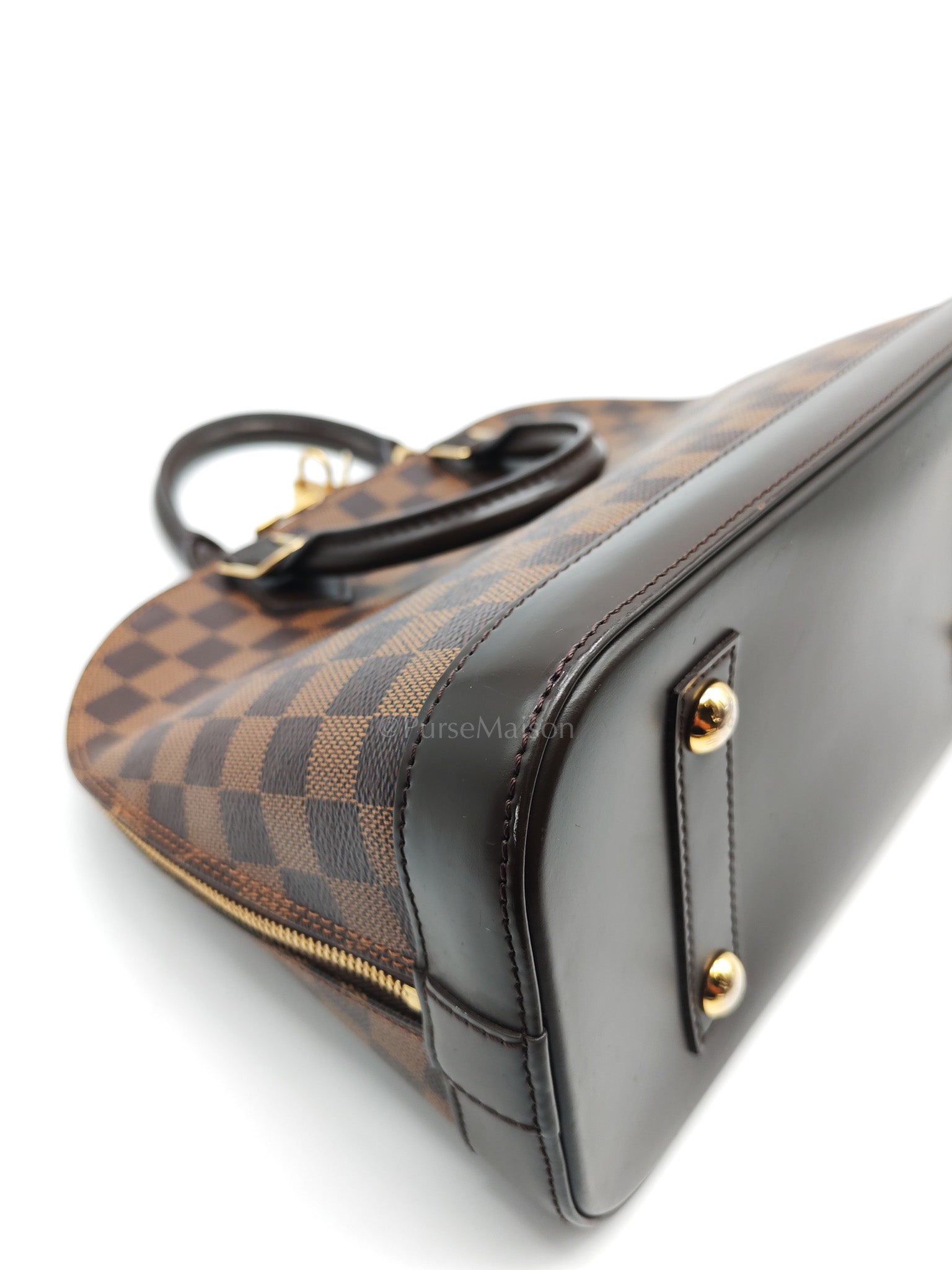 Alma PM in Damier Ebene Canvas Handbag (Date Code: AR1168)