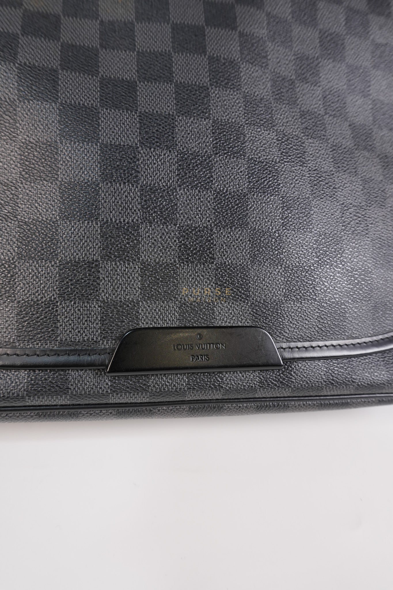 Daniel MM Messenger Bag in Damier Graphite Cross Body Bag (Date Code: SP2029) | Purse Maison Luxury Bags Shop