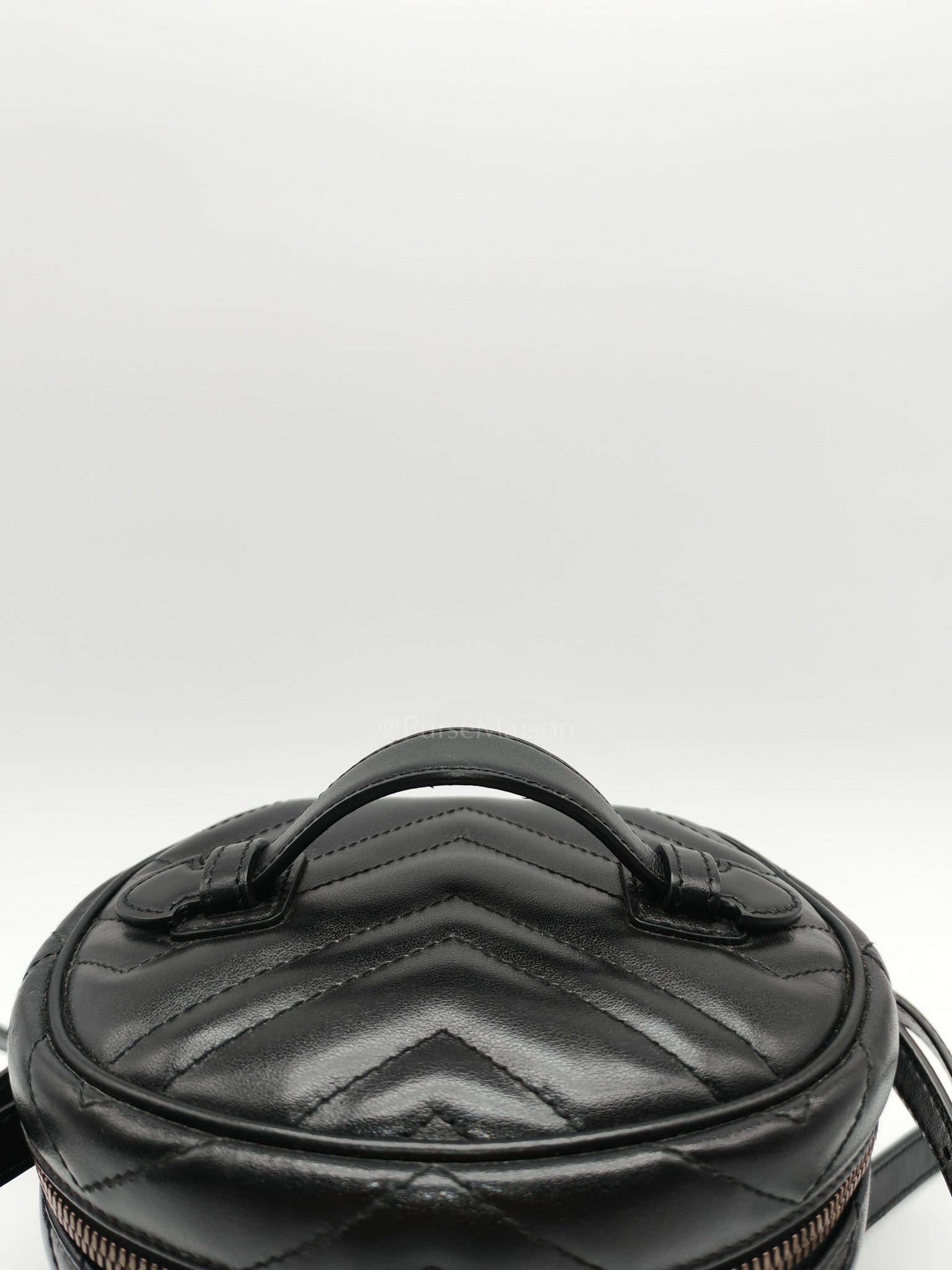 Marmont Black Vanity Matelasse Leather Backpack