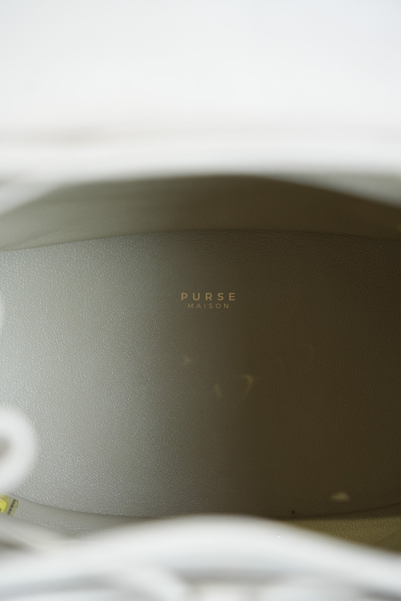 Data Center Backpack in Beige Caviar Leather and Gold Hardware Series 24 | Purse Maison Luxury Bags Shop