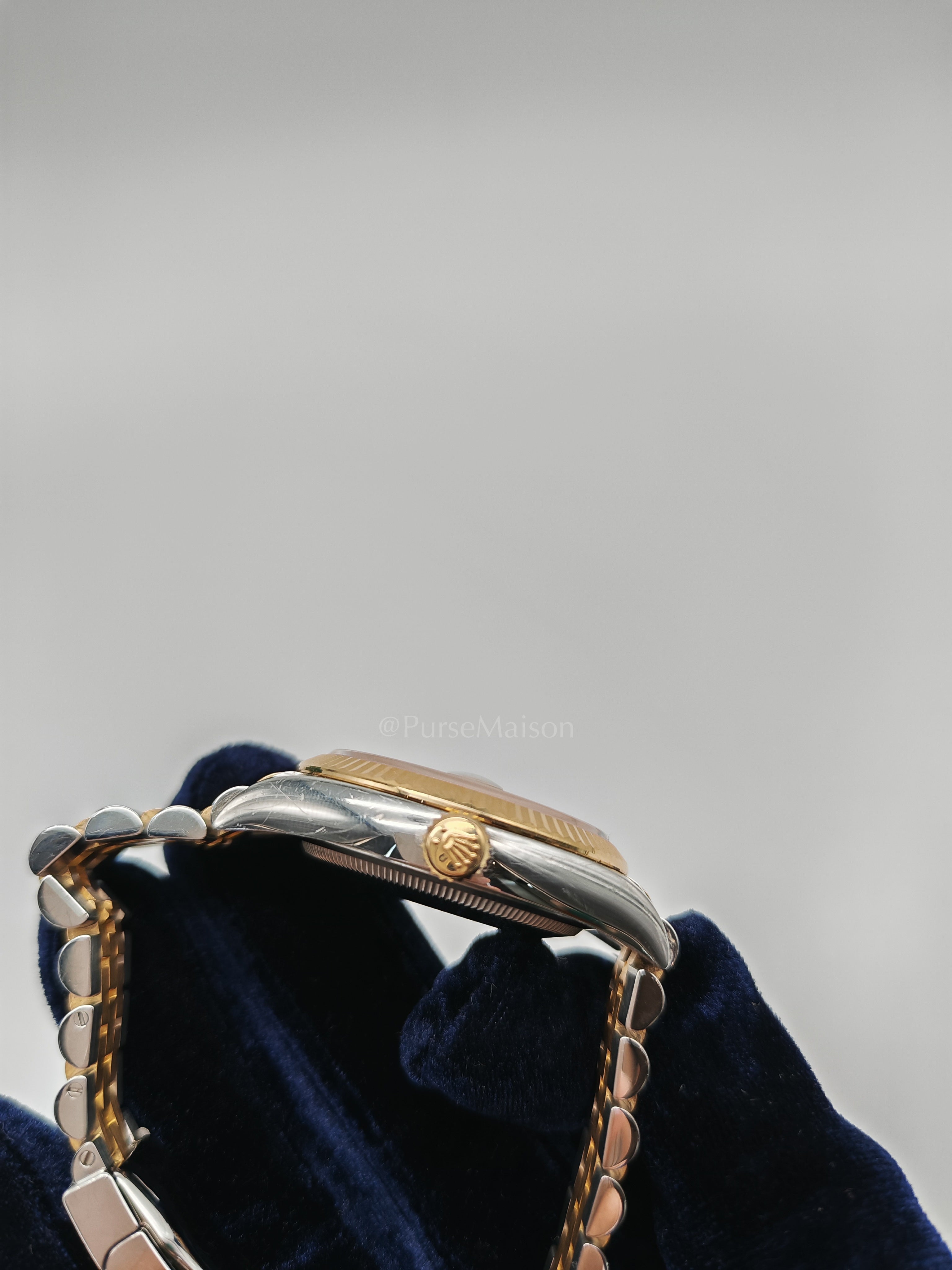 Datejust 36mm Reference 126233 Oyster Steel Yellow Gold Two Tone and Champagne Dial Jubilee Bracelet | Purse Maison Luxury Bags Shop