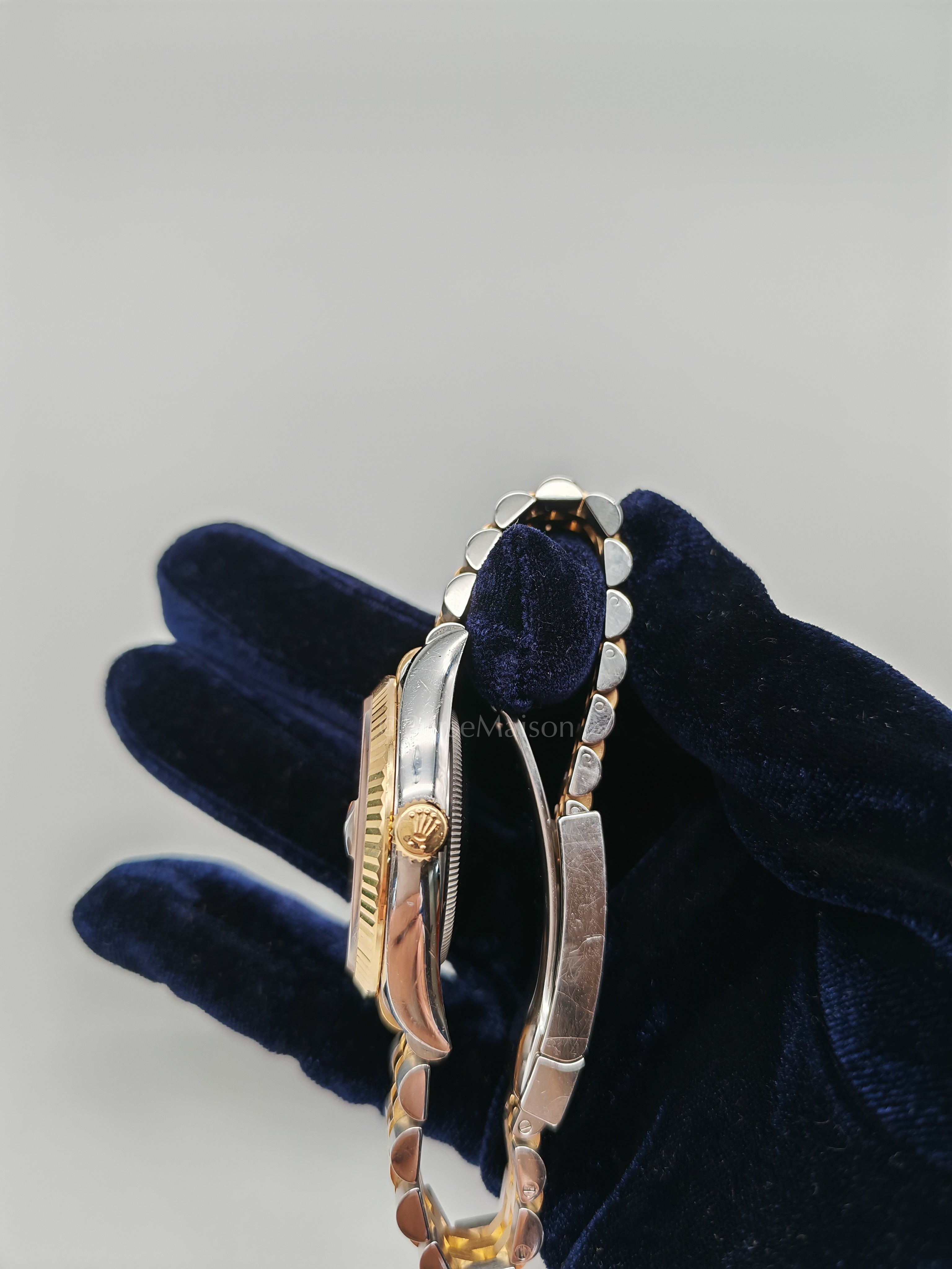 Datejust 36mm Reference 126233 Oyster Steel Yellow Gold Two Tone and Champagne Dial Jubilee Bracelet | Purse Maison Luxury Bags Shop