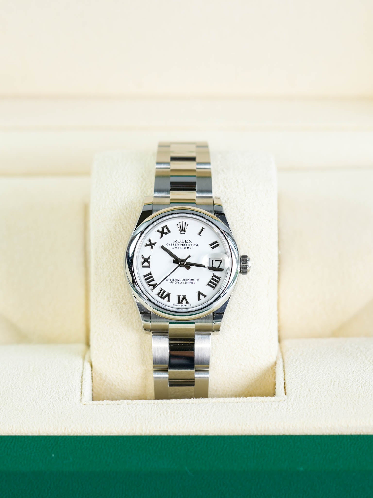 Datejust Oyster Perpetual Ladies White Roman Dial | Purse Maison Luxury Bags Shop