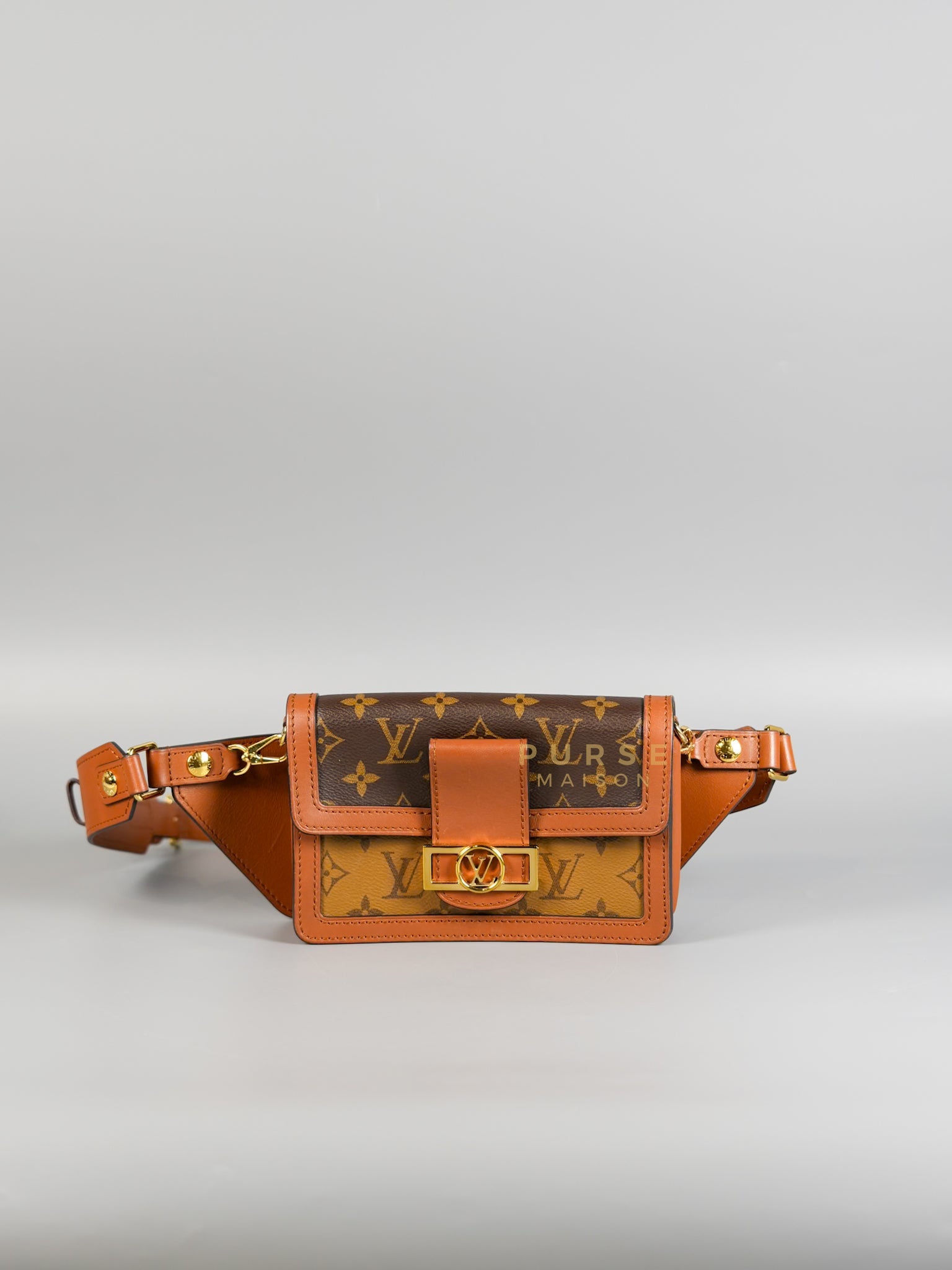 Dauphine BB Belt Bag in Reverse Monogram Canvas (Date code: AA1119) | Purse Maison Luxury Bags Shop