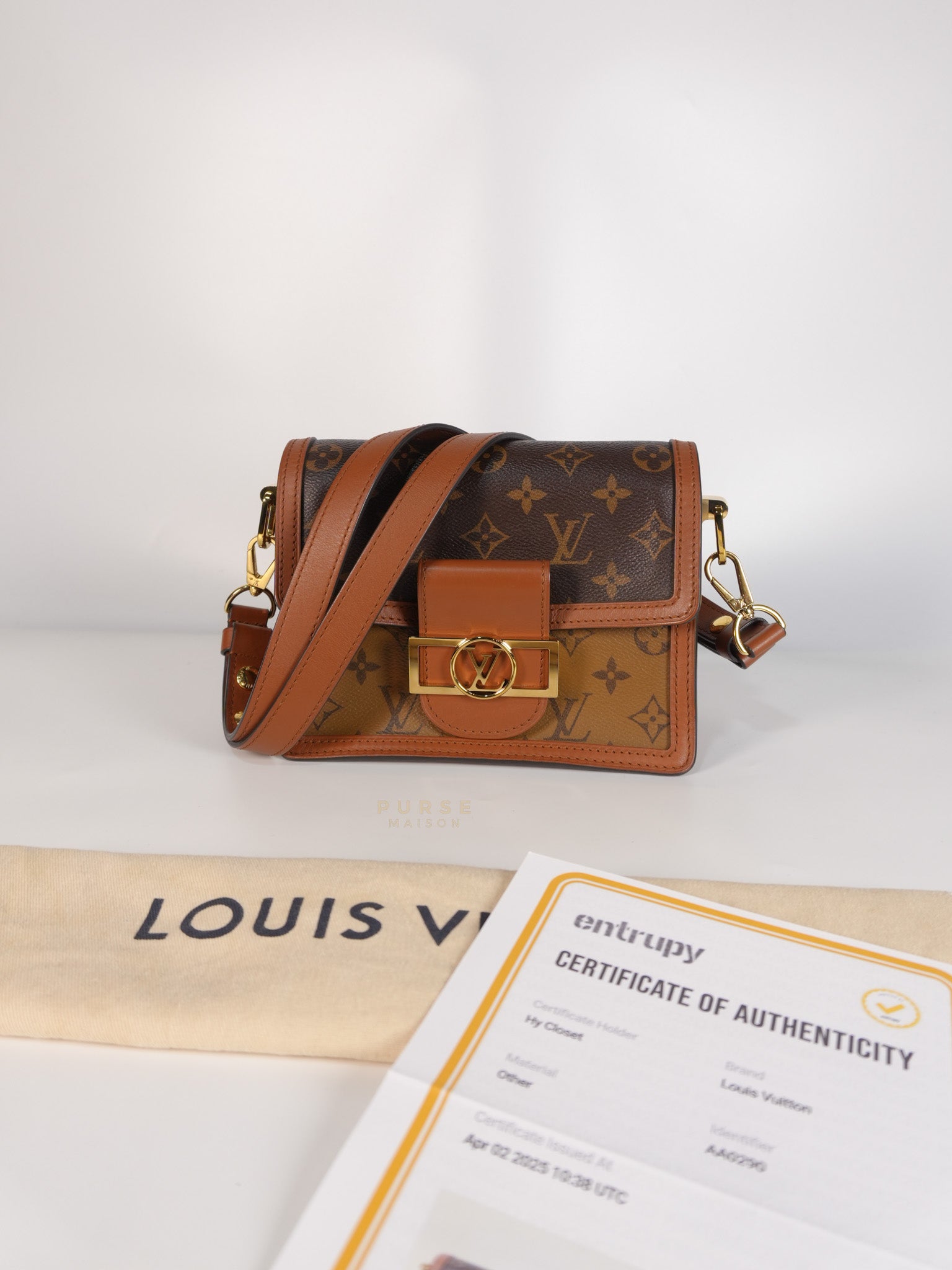 Dauphine Mini in Reverse Monogram (Date Code: AA0290) | Purse Maison Luxury Bags Shop