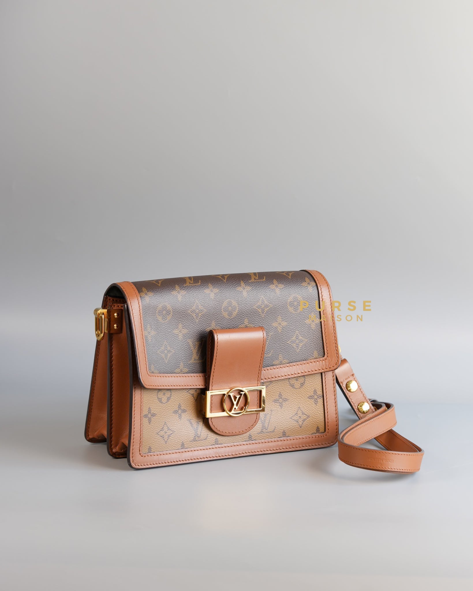 Dauphine MM Bag in Reverse Monogram Canvas (Date code: CA0241) | Purse Maison Luxury Bags Shop