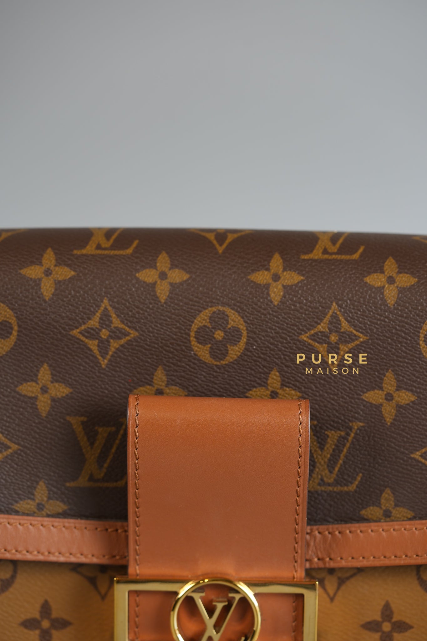 Dauphine MM Bag in Reverse Monogram Canvas (Date code: CA0241) | Purse Maison Luxury Bags Shop