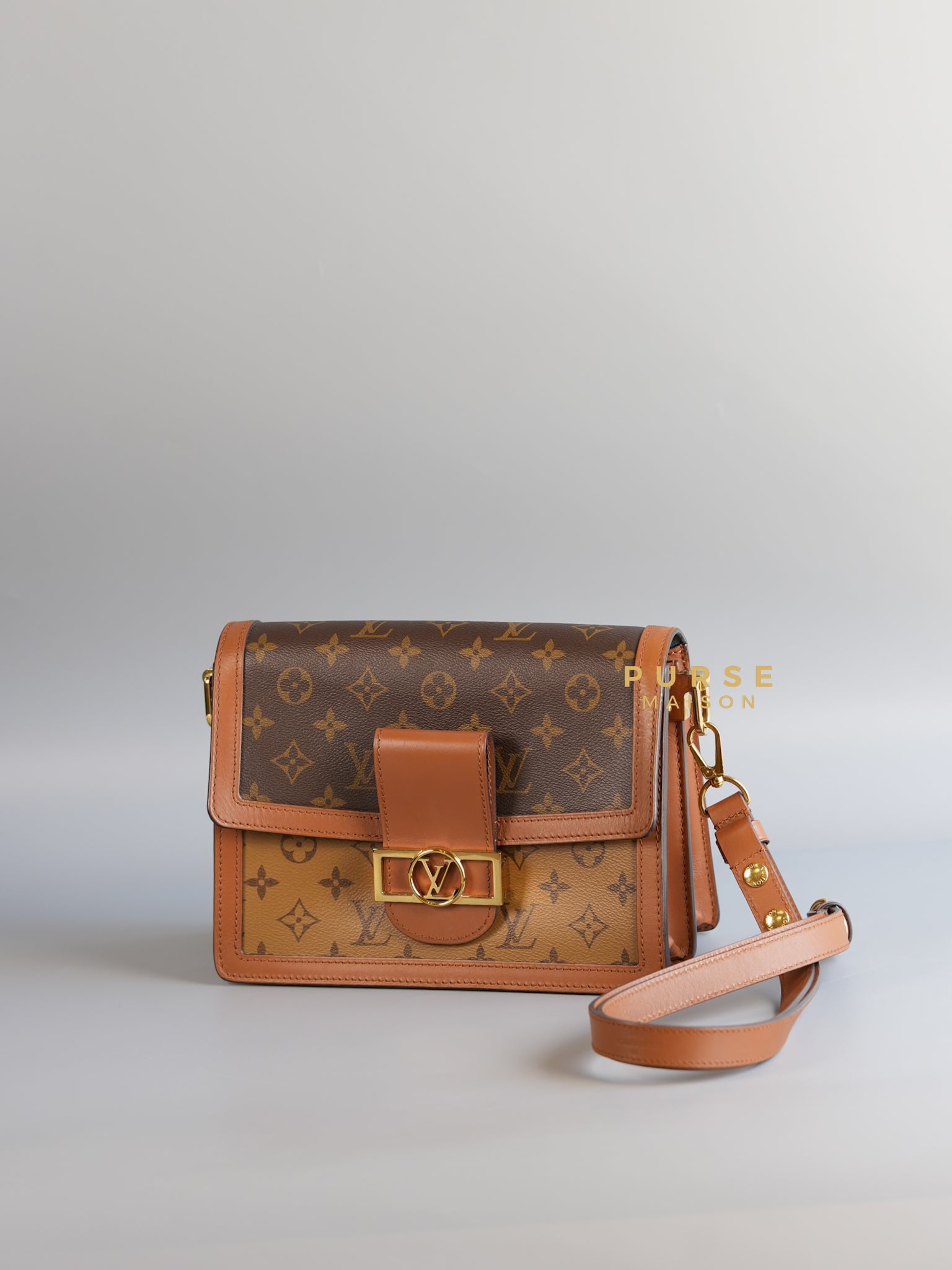 Dauphine MM Bag in Reverse Monogram Canvas (Date code: CA0241) | Purse Maison Luxury Bags Shop