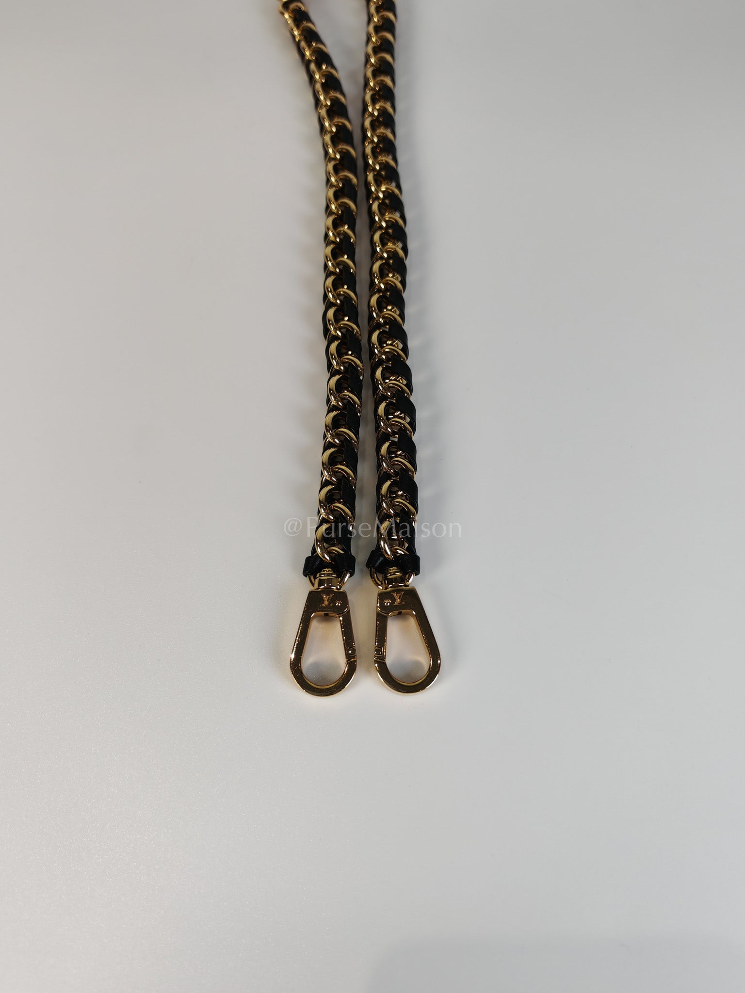 Dauphine MM in Black Epi Leather Shoulder Bag (Microchip) | Purse Maison Luxury Bags Shop