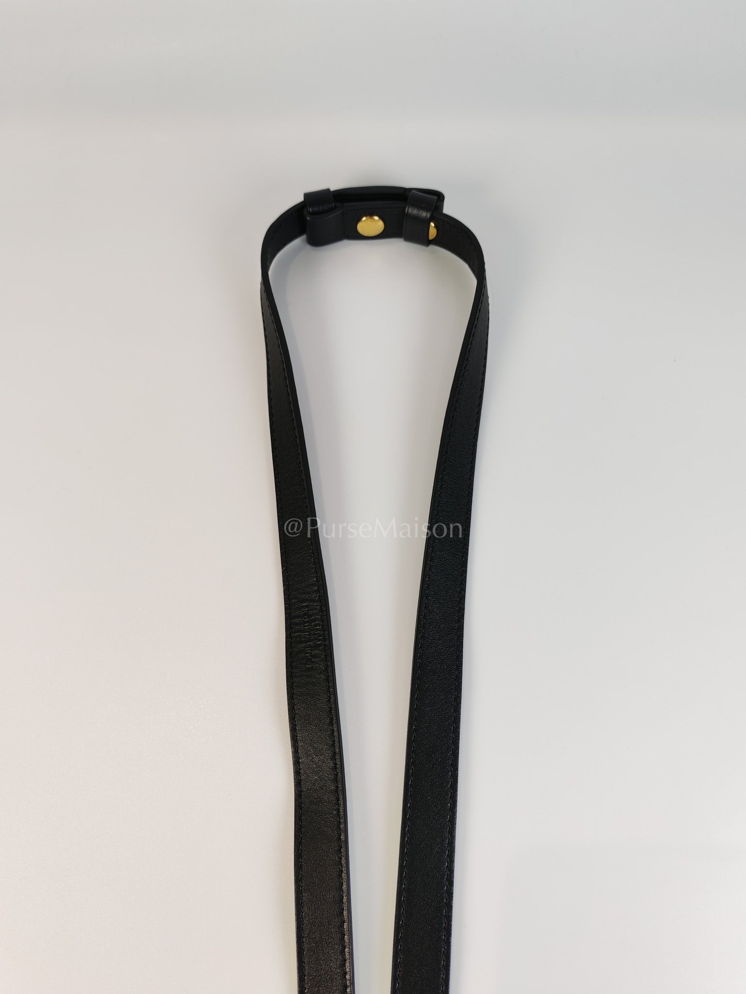 Dauphine MM in Black Epi Leather Shoulder Bag (Microchip) | Purse Maison Luxury Bags Shop