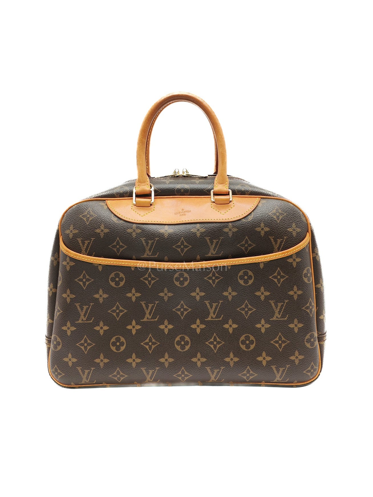 Deauville Monogram Canvas Handbag (Date Code: MB0041) | Purse Maison Luxury Bags Shop