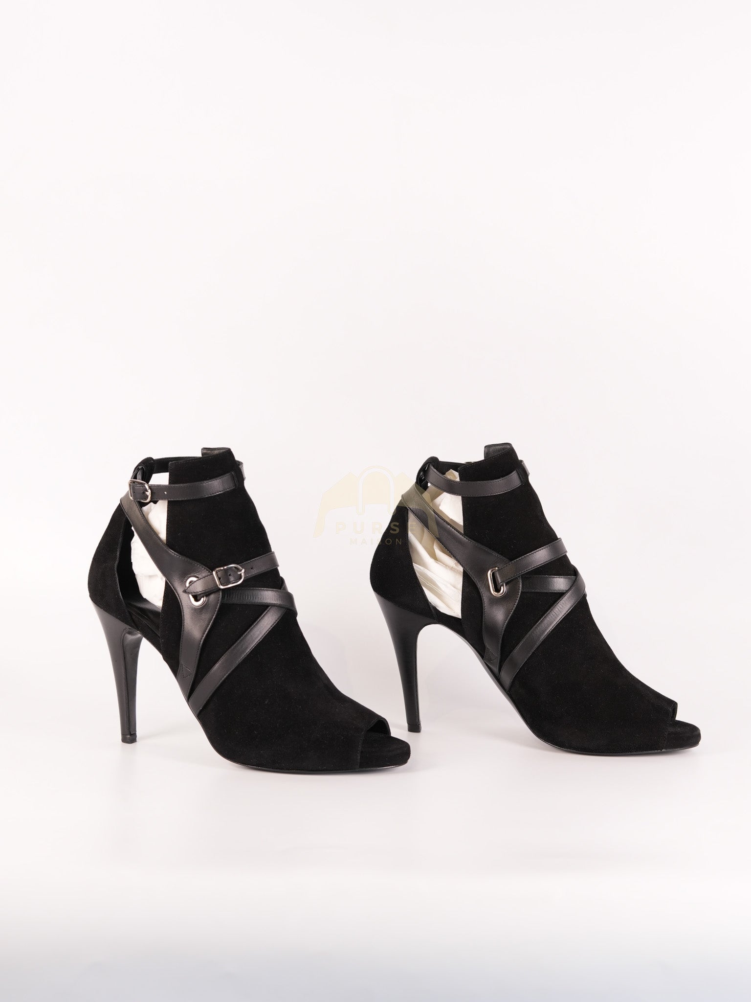 Desir High Heels Sandals in Black Size 38 (22cm) | Purse Maison Luxury Bags Shop