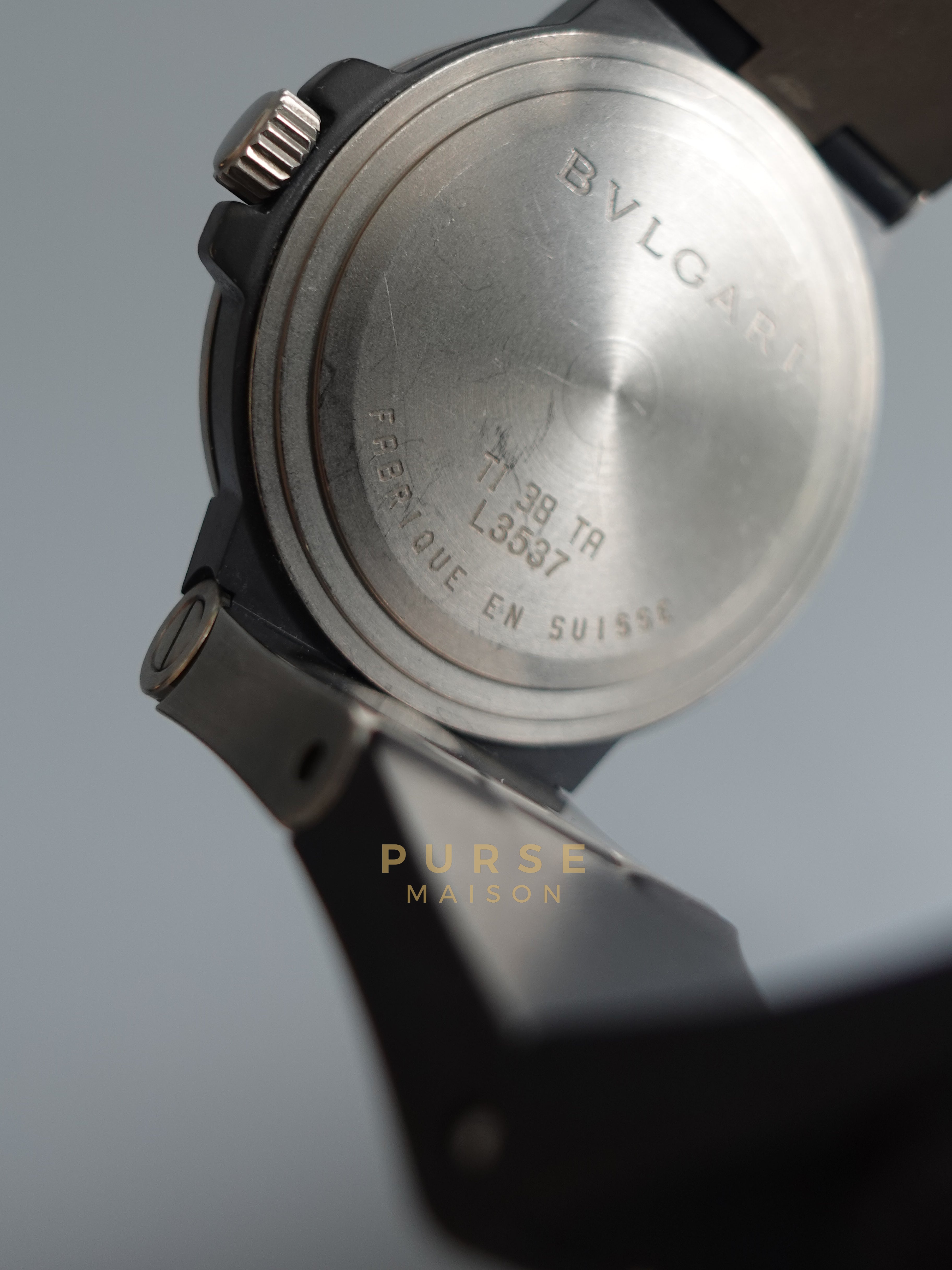 Diagono Titanium Wrist Watch | Purse Maison Luxury Bags Shop