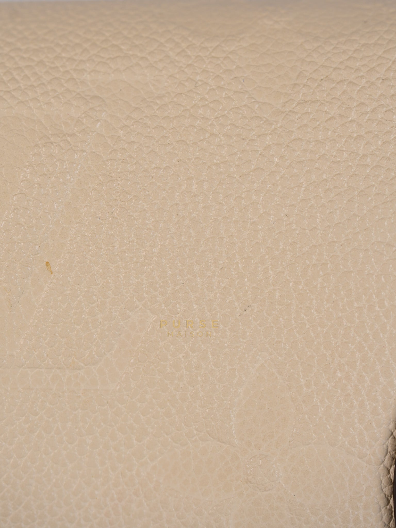 Diane Cream Monogram Empreinte Leather (Microchip) | Purse Maison Luxury Bags Shop