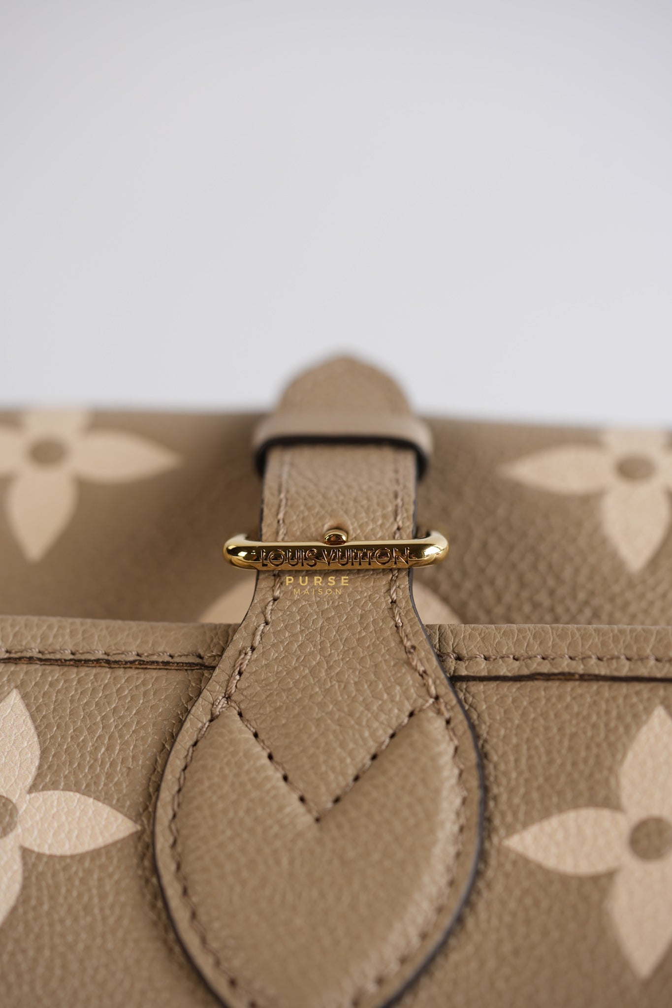 Diane in Empreinte Monogram Tourterelle Beige/Cream (Microchip) | Purse Maison Luxury Bags Shop