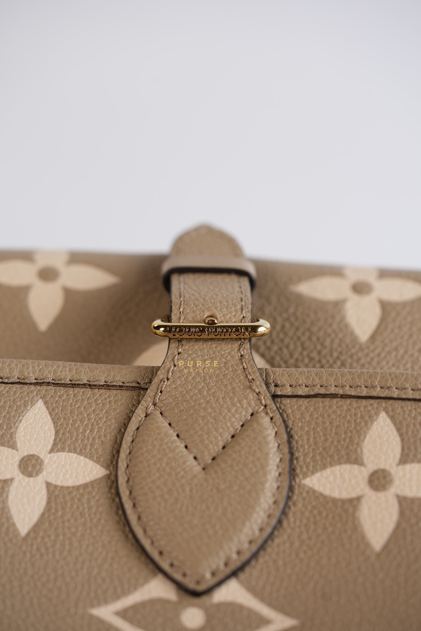 Diane in Empreinte Monogram Tourterelle Beige/Cream (Microchip) | Purse Maison Luxury Bags Shop