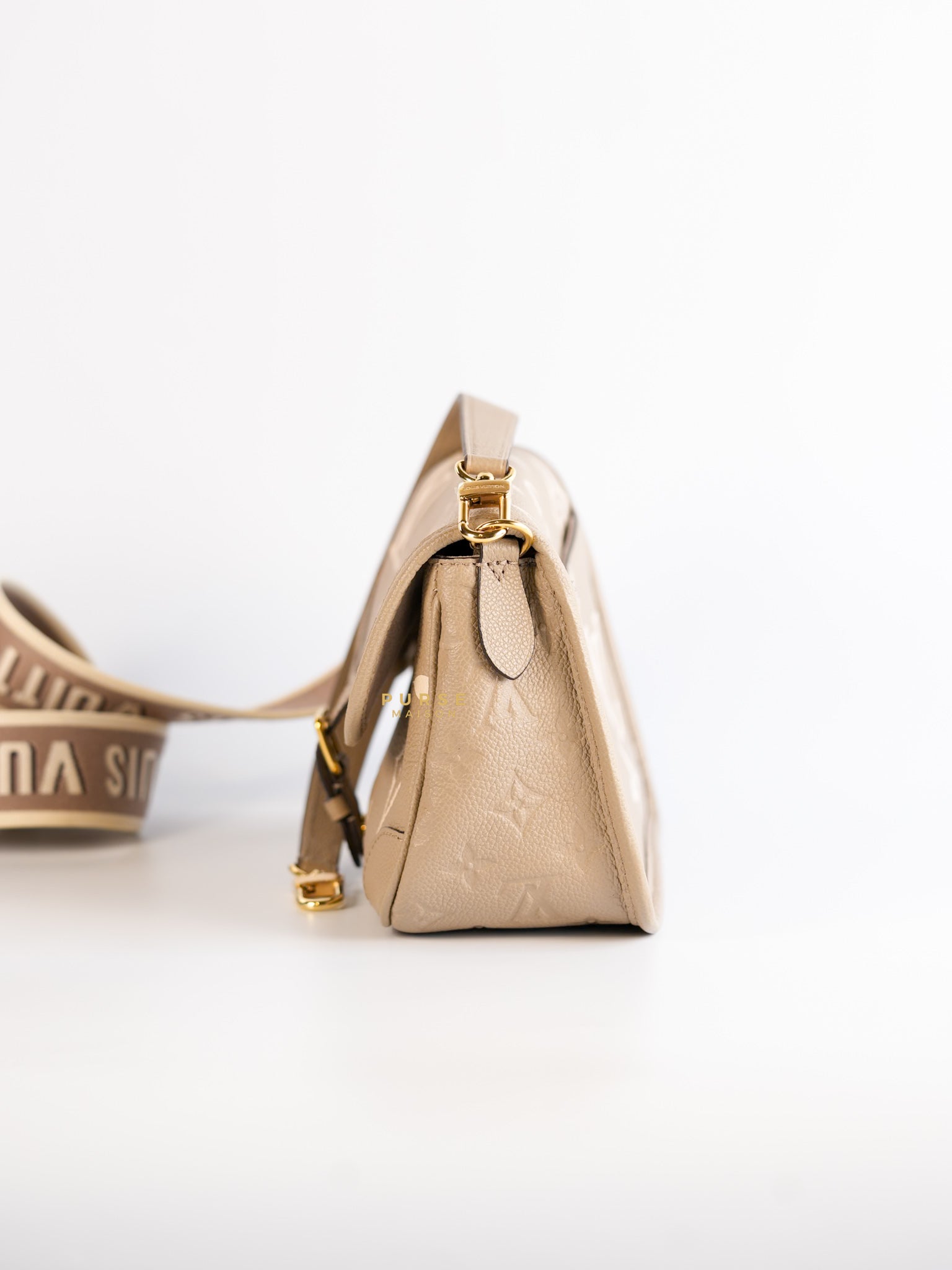 Diane in Empreinte Monogram Tourterelle Beige/Cream (Microchip) | Purse Maison Luxury Bags Shop