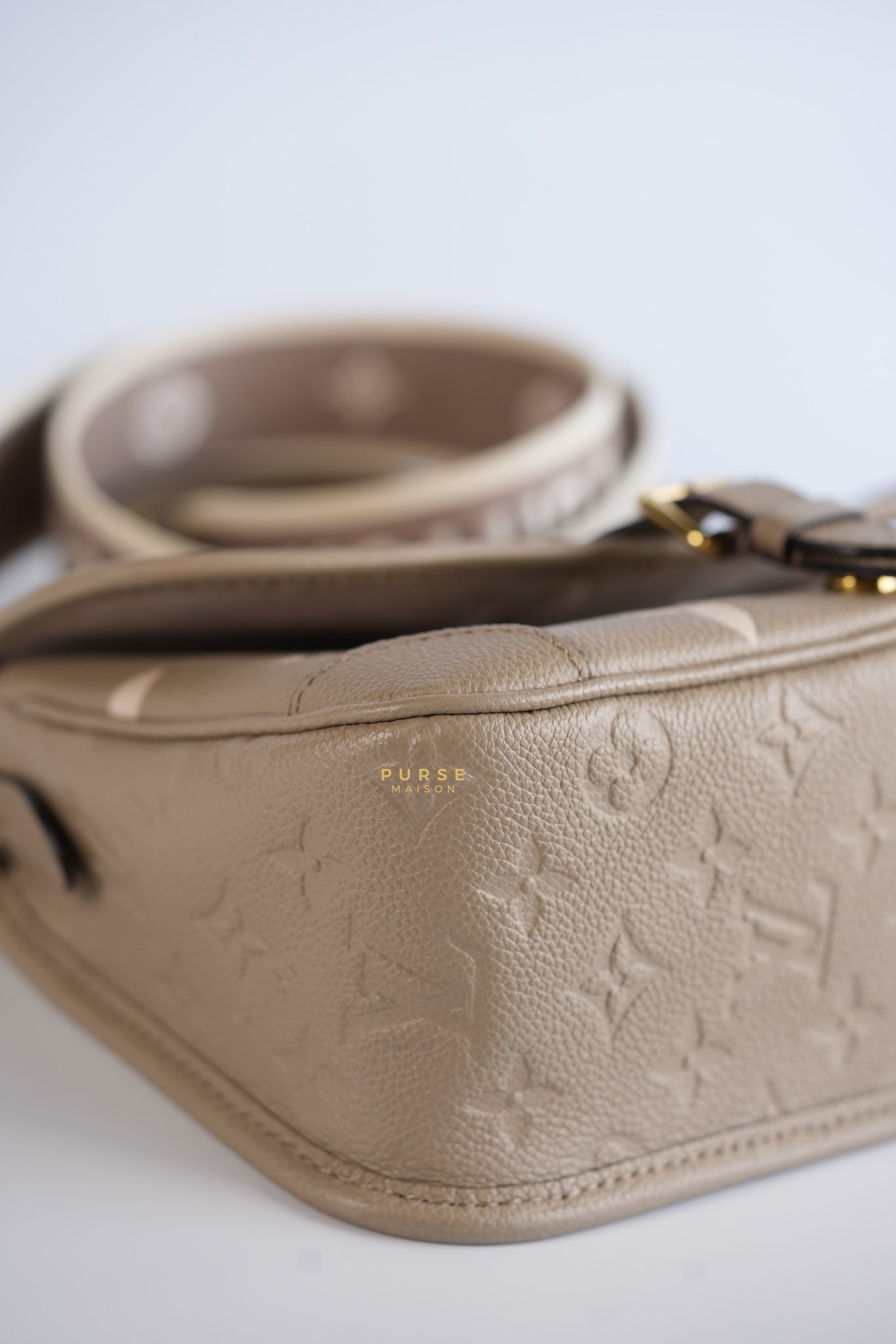 Diane in Empreinte Monogram Tourterelle Beige/Cream (Microchip) | Purse Maison Luxury Bags Shop