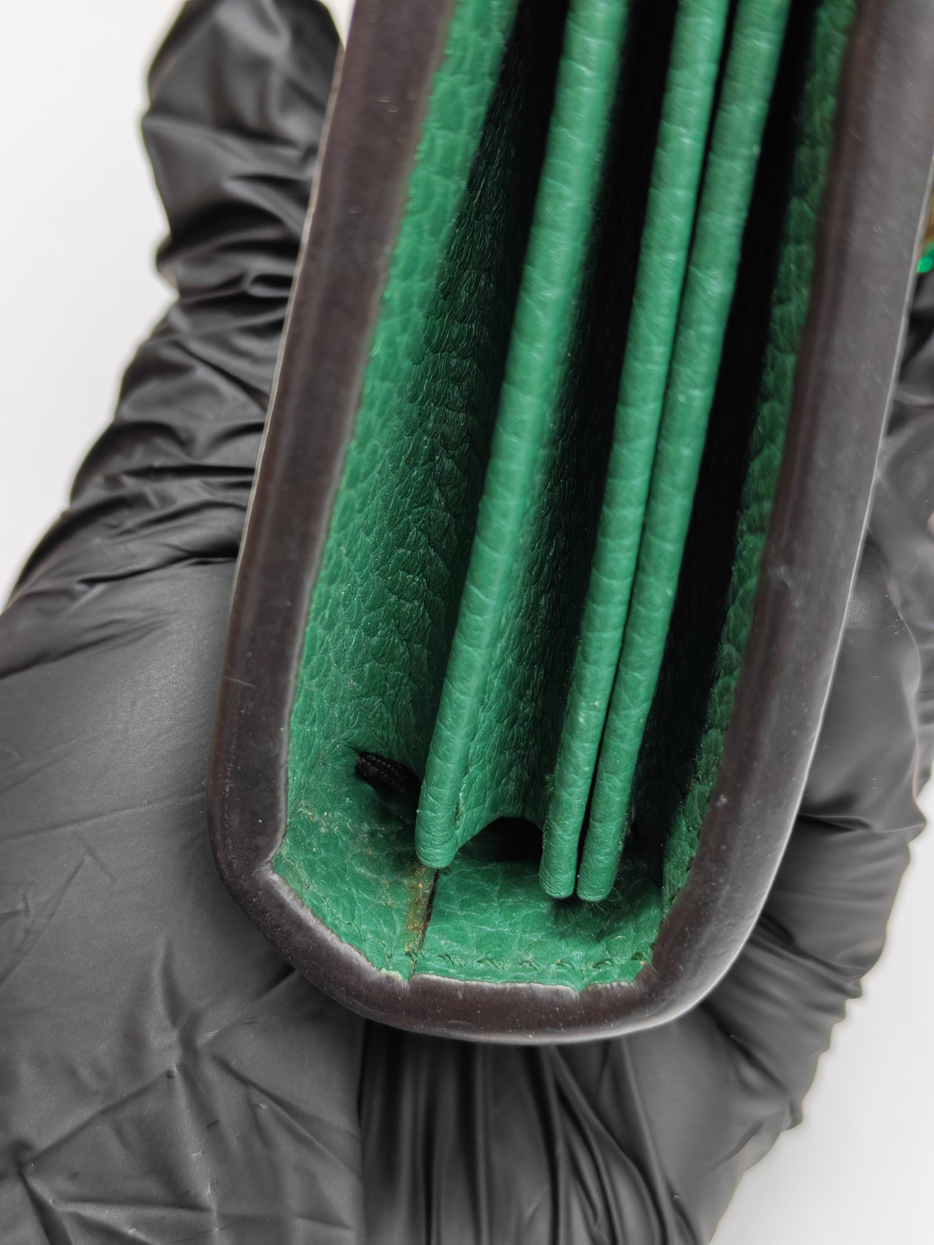 Dionysus Mini Chain Bag in Emerald Green Grained Leather Chain Bag | Purse Maison Luxury Bags Shop